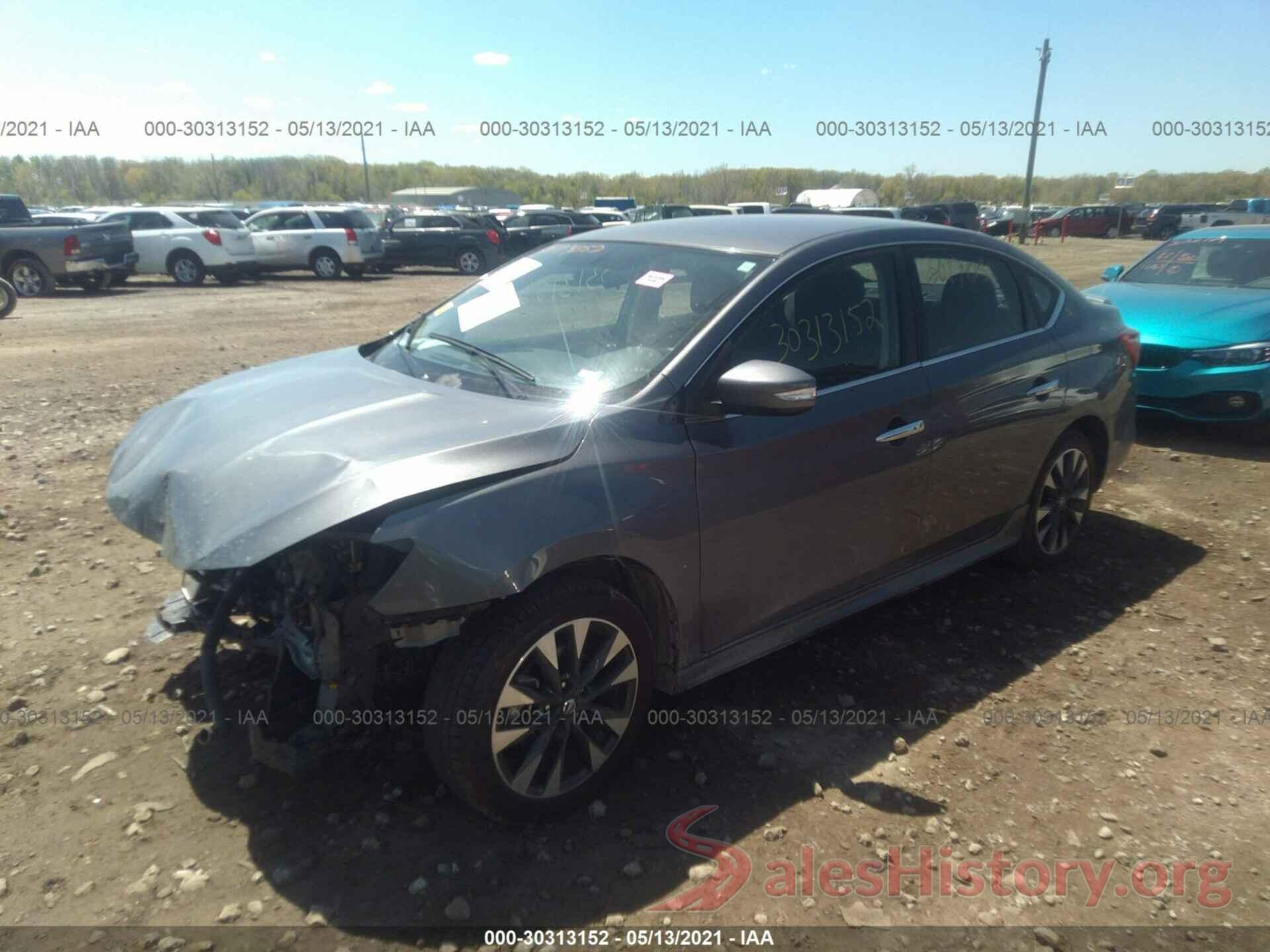 3N1AB7AP8KY383202 2019 NISSAN SENTRA