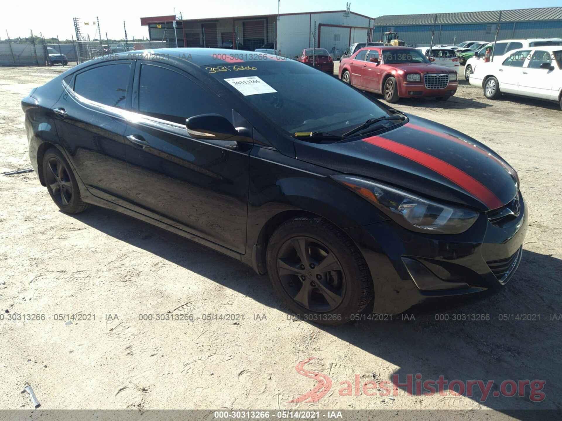 5NPDH4AE2GH798784 2016 HYUNDAI ELANTRA