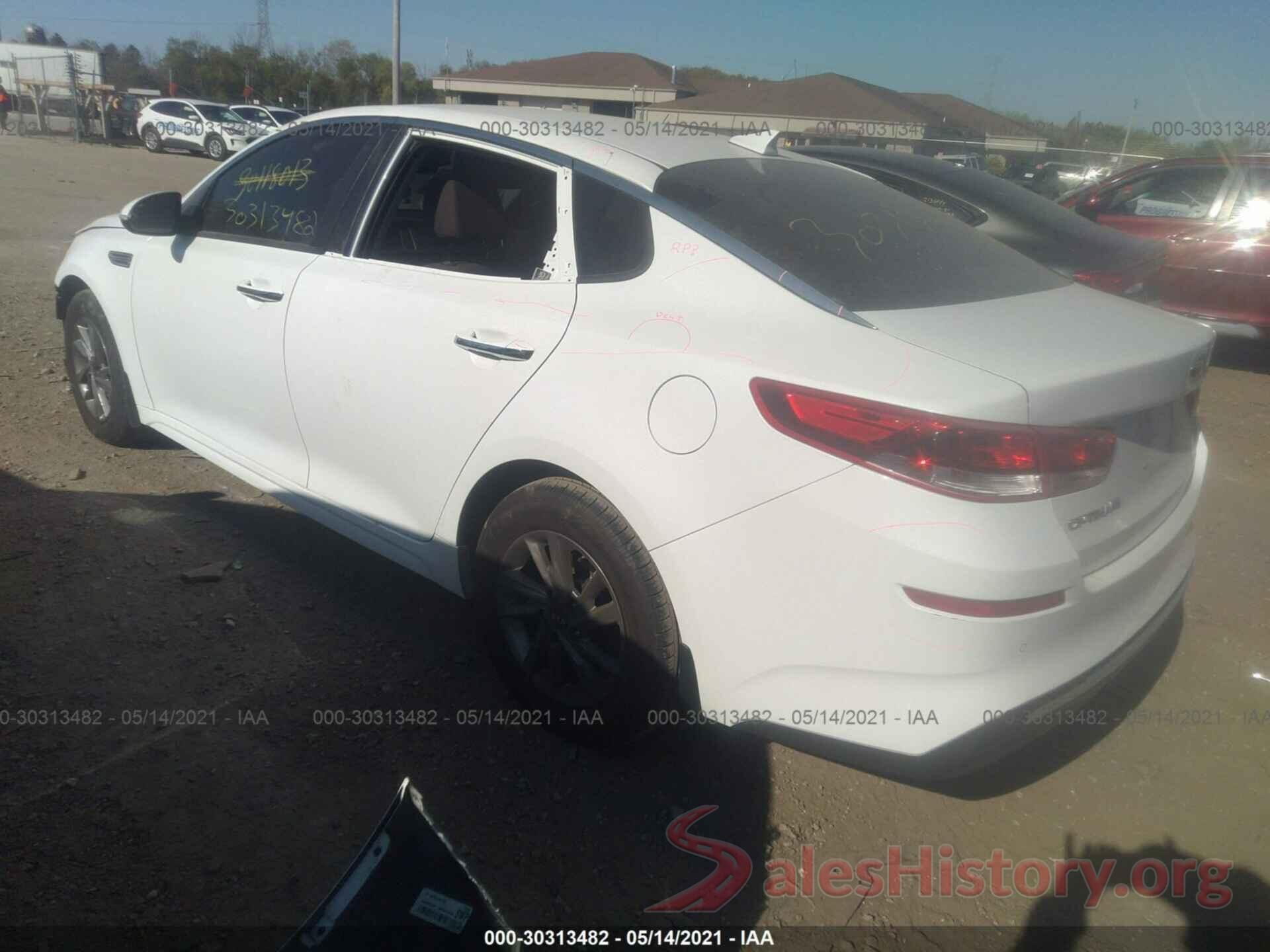 5XXGT4L3XLG439342 2020 KIA OPTIMA