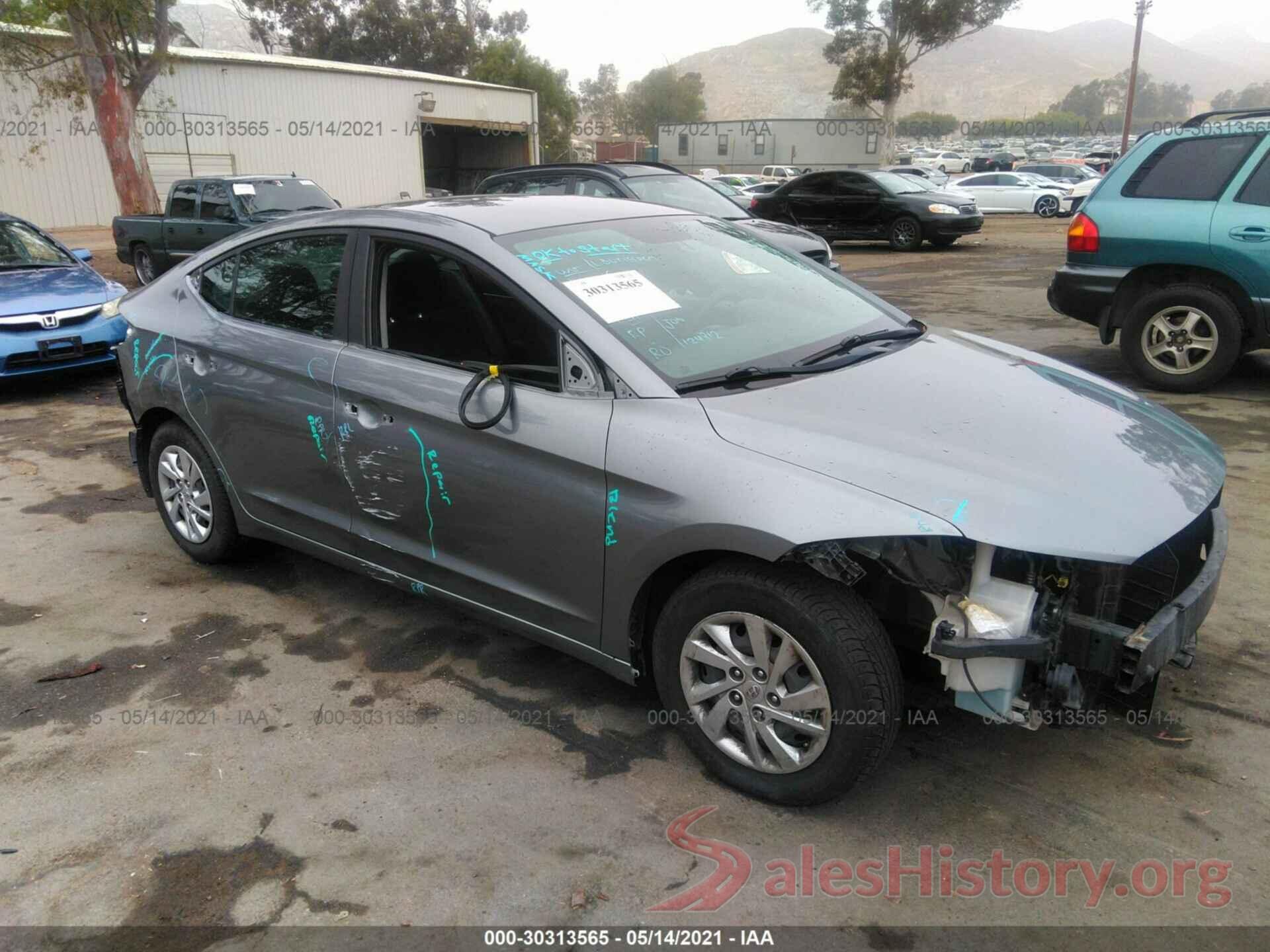 KMHD74LF3JU559729 2018 HYUNDAI ELANTRA