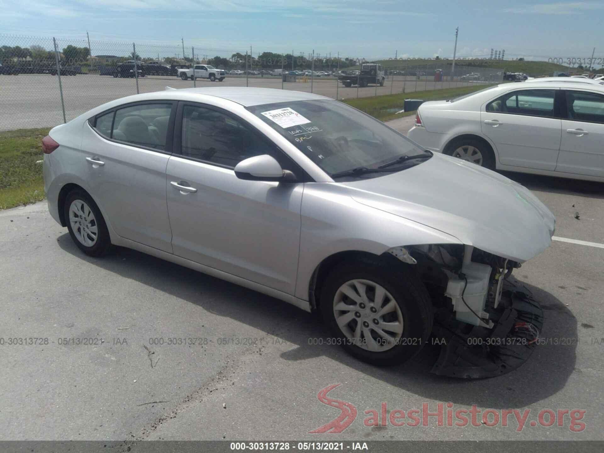 5NPD74LF9HH192778 2017 HYUNDAI ELANTRA