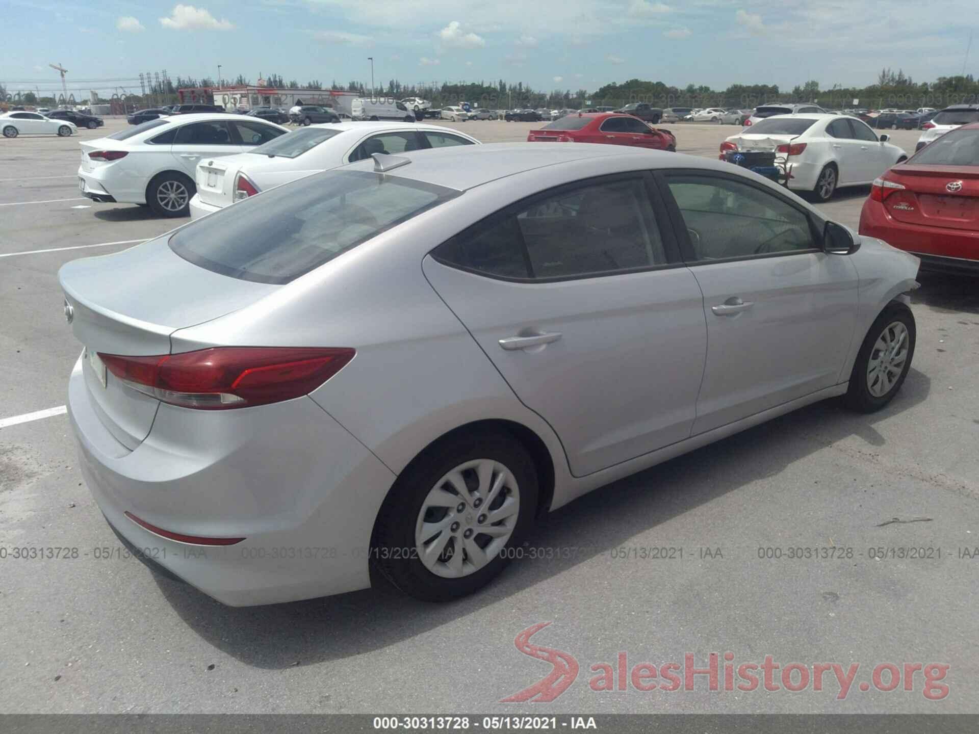 5NPD74LF9HH192778 2017 HYUNDAI ELANTRA