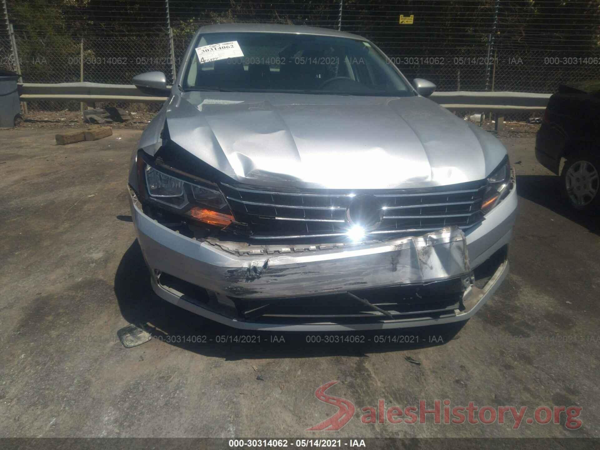 1VWAS7A39GC047484 2016 VOLKSWAGEN PASSAT