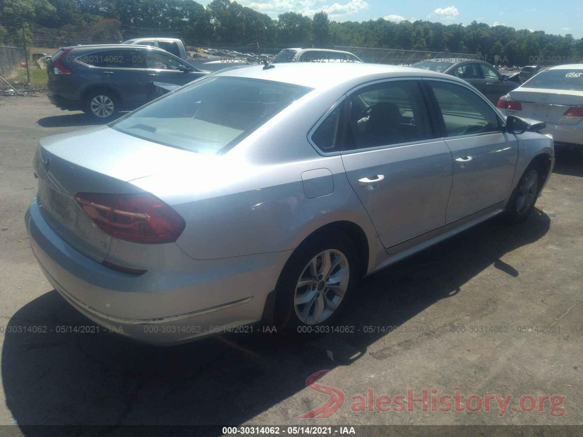 1VWAS7A39GC047484 2016 VOLKSWAGEN PASSAT