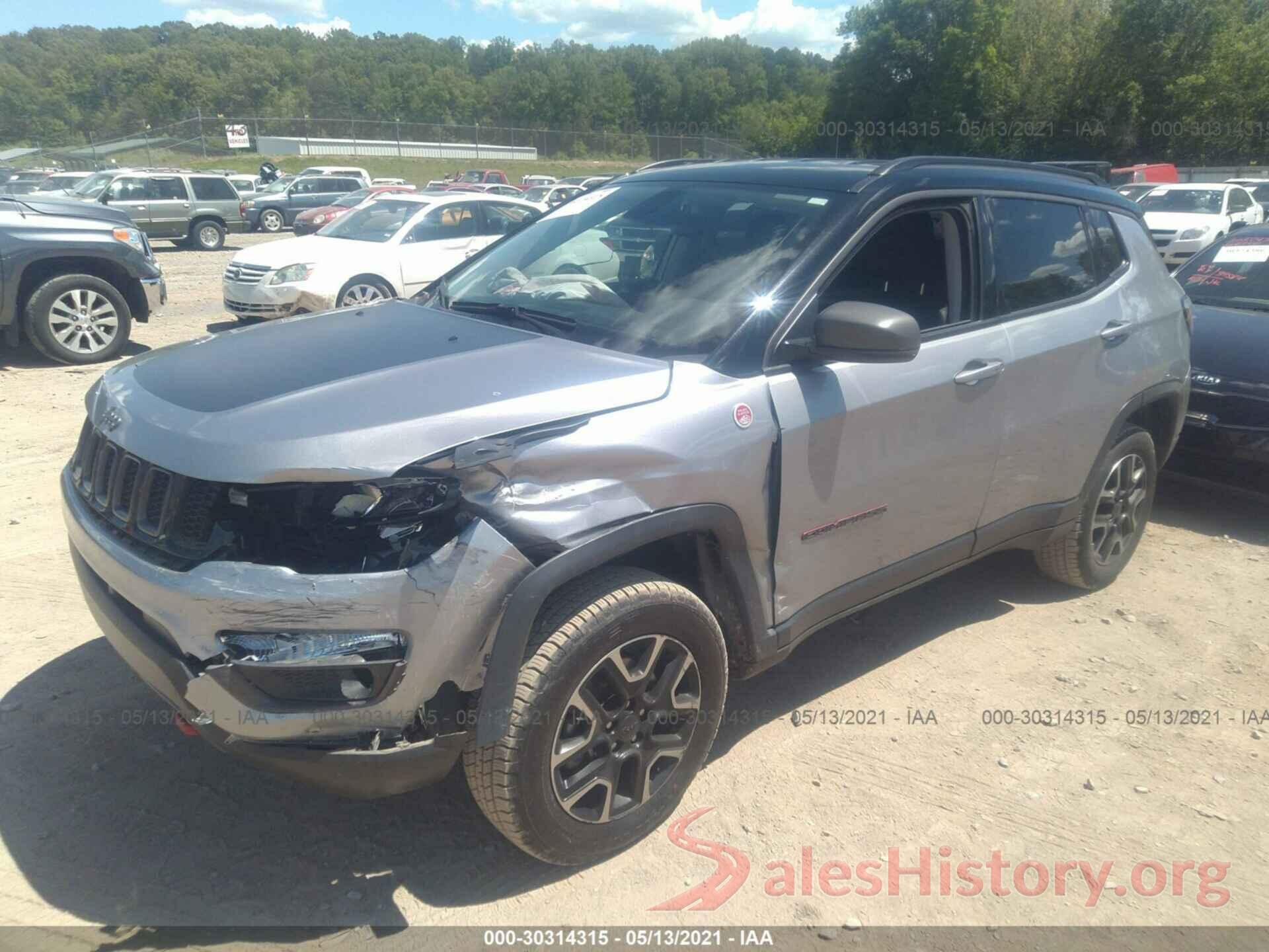 3C4NJDDB7KT668907 2019 JEEP COMPASS