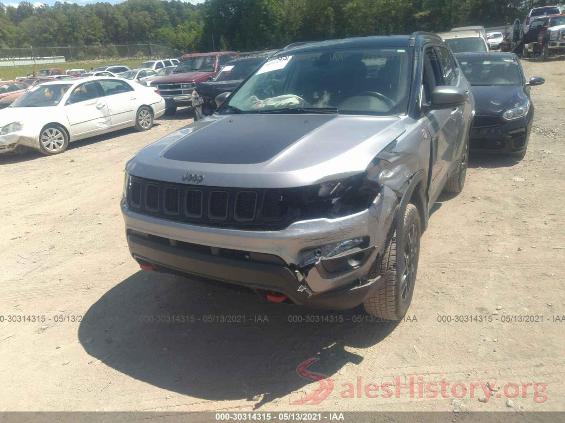 3C4NJDDB7KT668907 2019 JEEP COMPASS