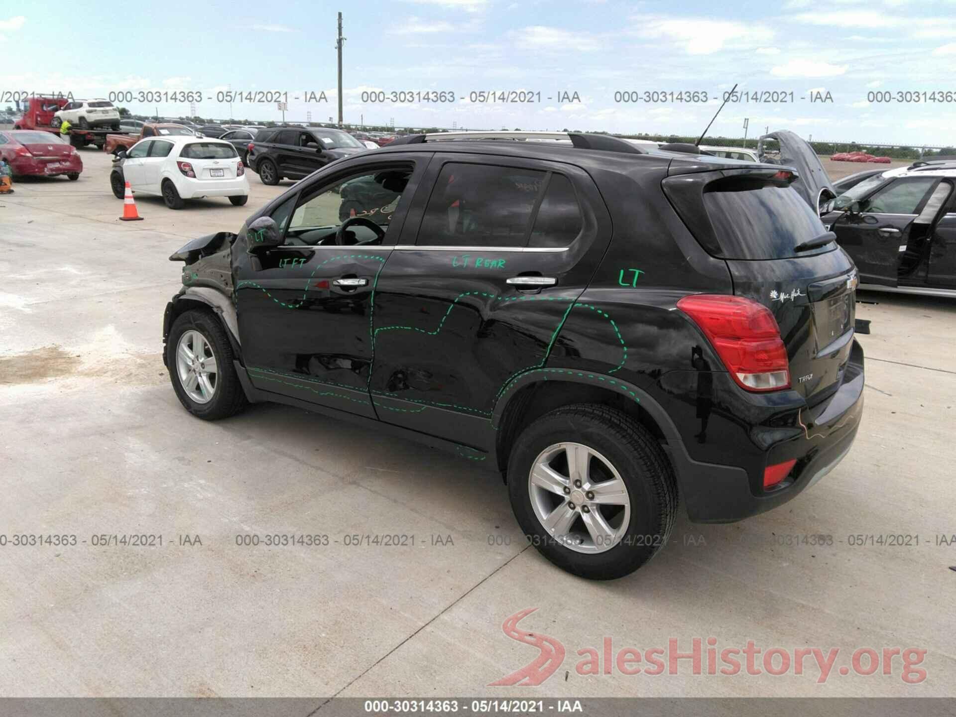 3GNCJLSB9HL274426 2017 CHEVROLET TRAX