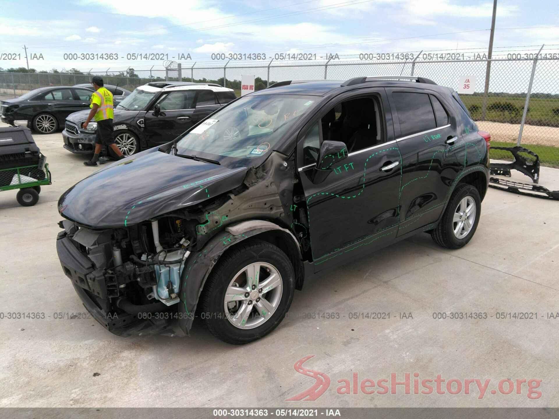 3GNCJLSB9HL274426 2017 CHEVROLET TRAX