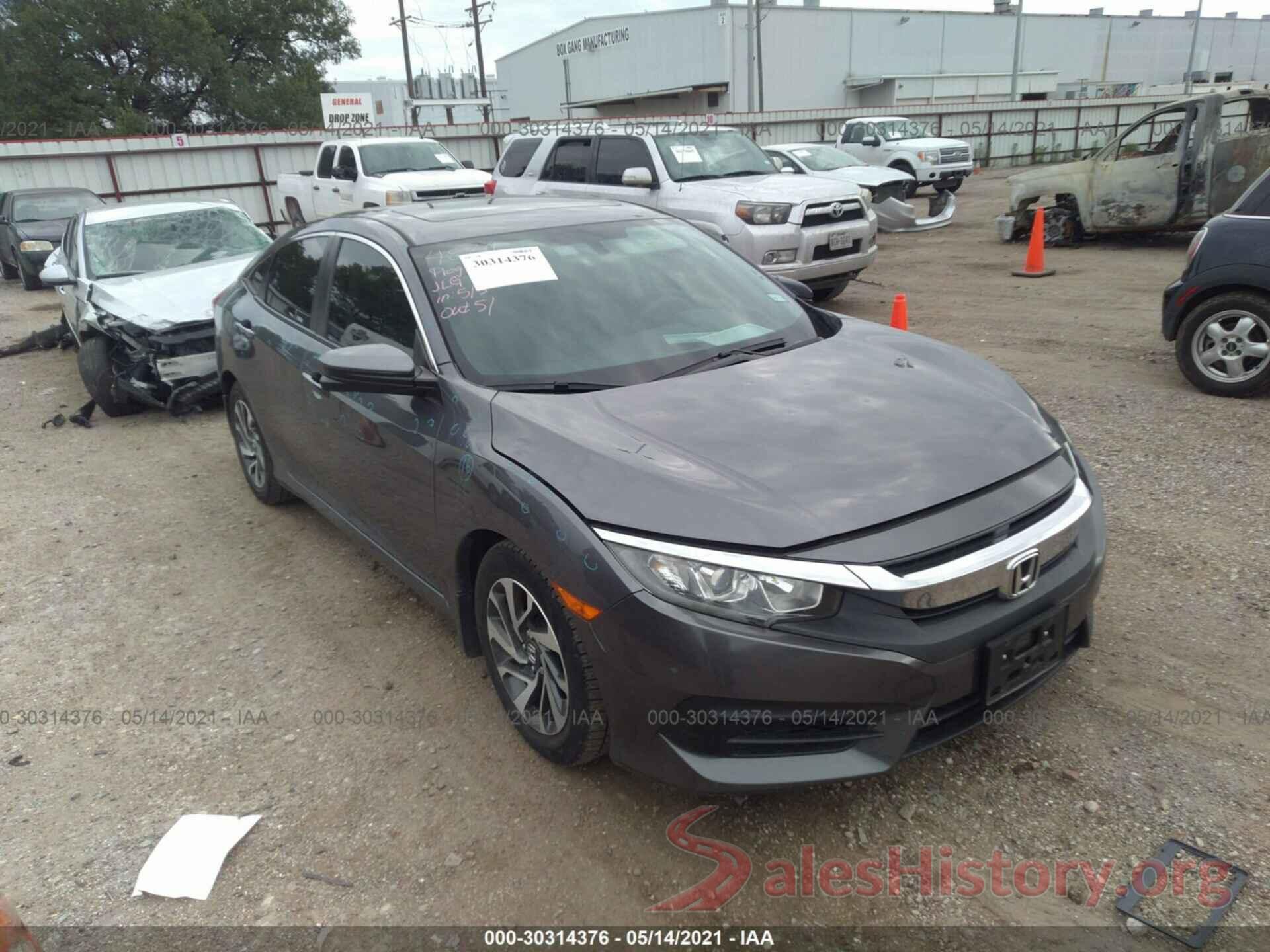 19XFC2F71GE056824 2016 HONDA CIVIC SEDAN