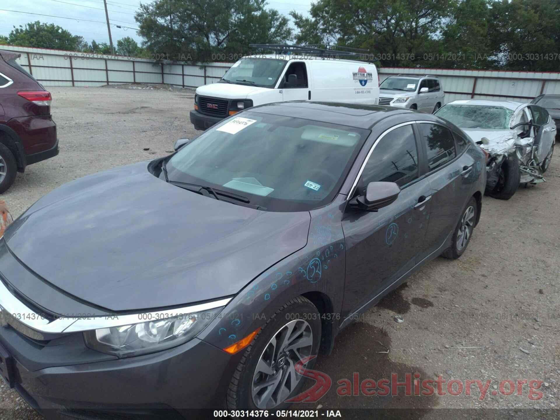 19XFC2F71GE056824 2016 HONDA CIVIC SEDAN