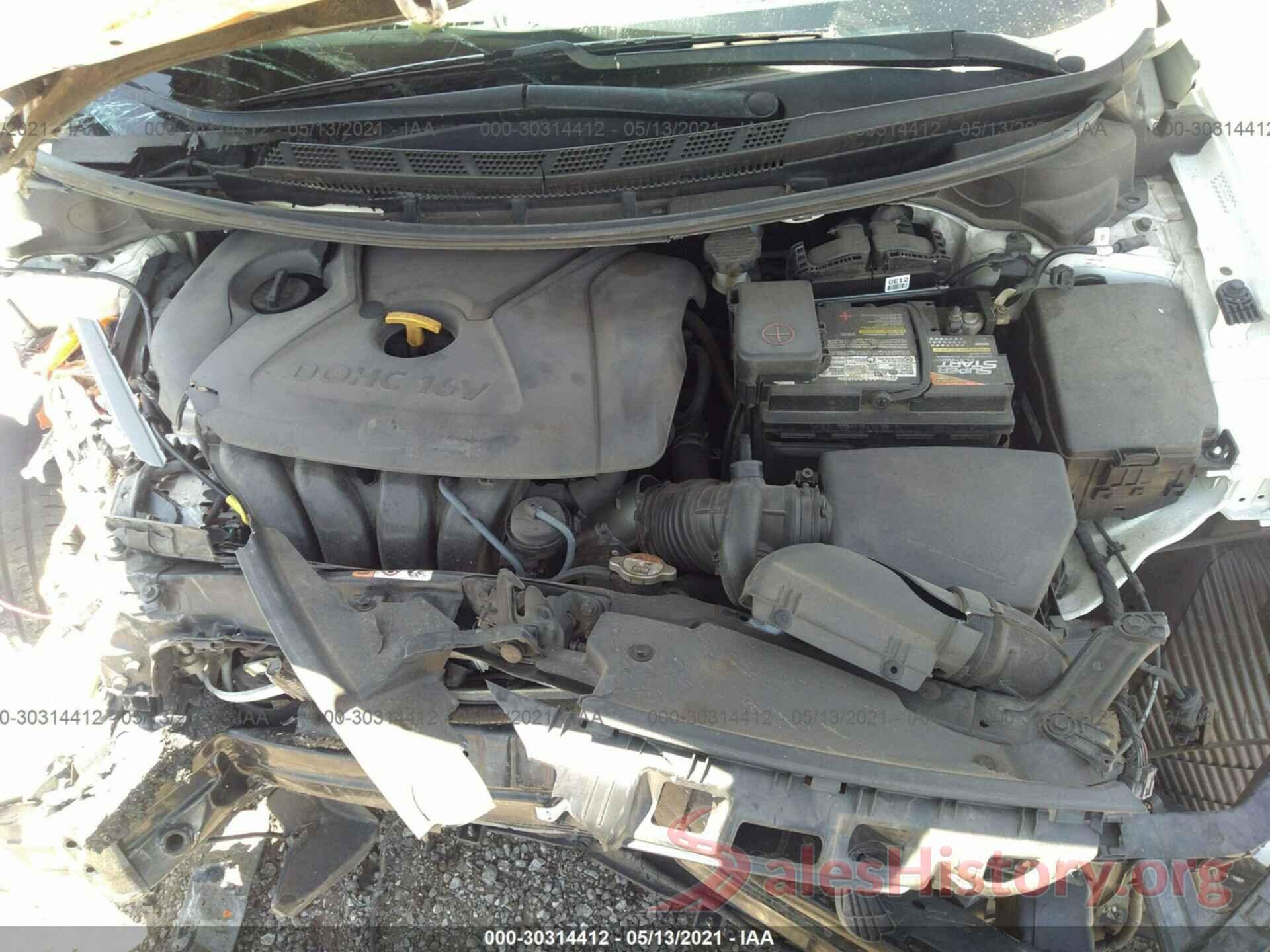 KNAFK4A60G5492828 2016 KIA FORTE