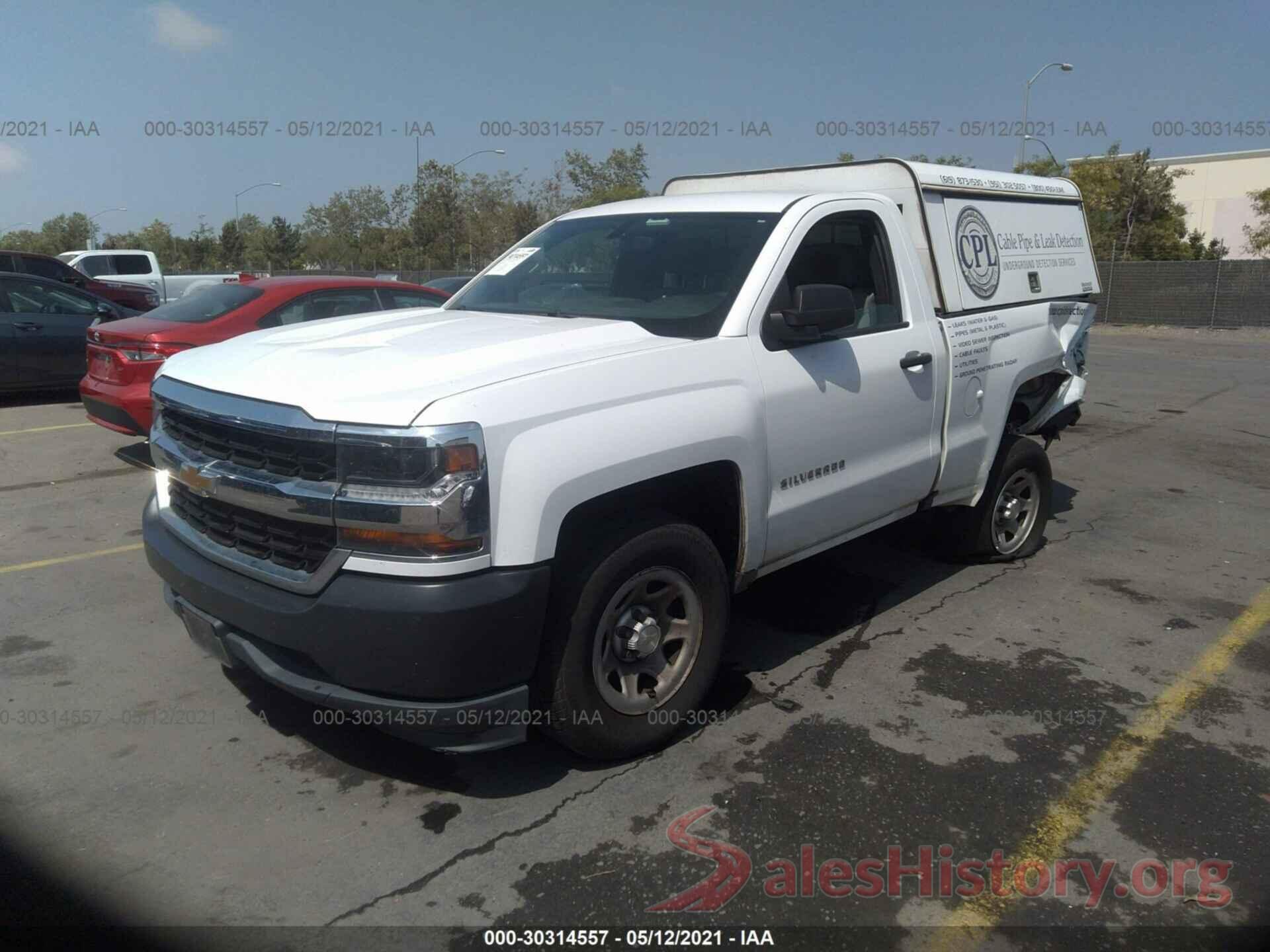 1GCNCNEH2HZ313714 2017 CHEVROLET SILVERADO 1500