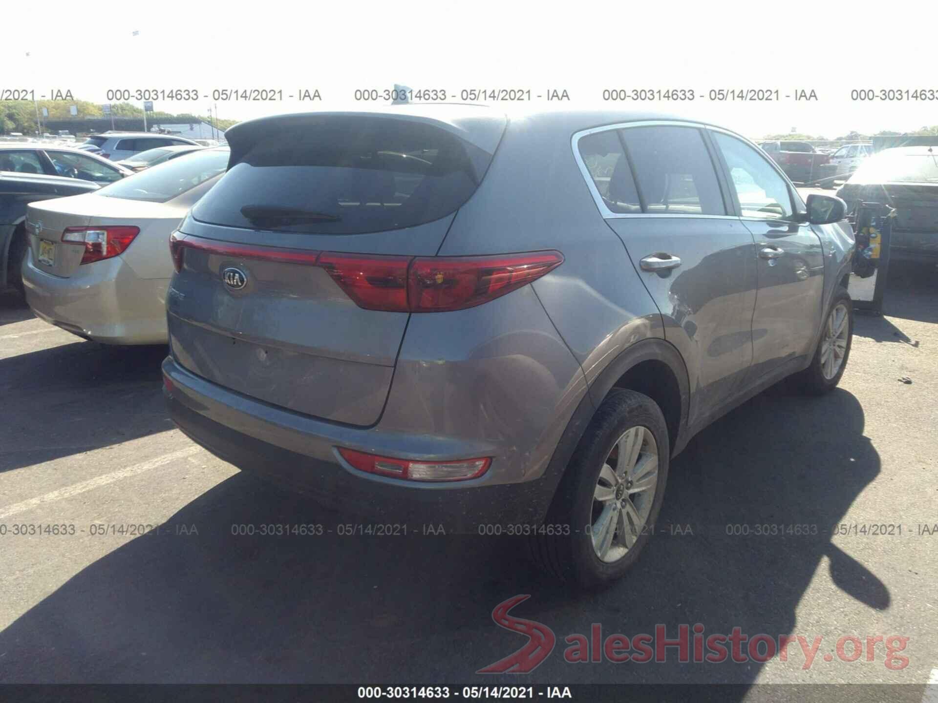 KNDPMCAC7H7260296 2017 KIA SPORTAGE