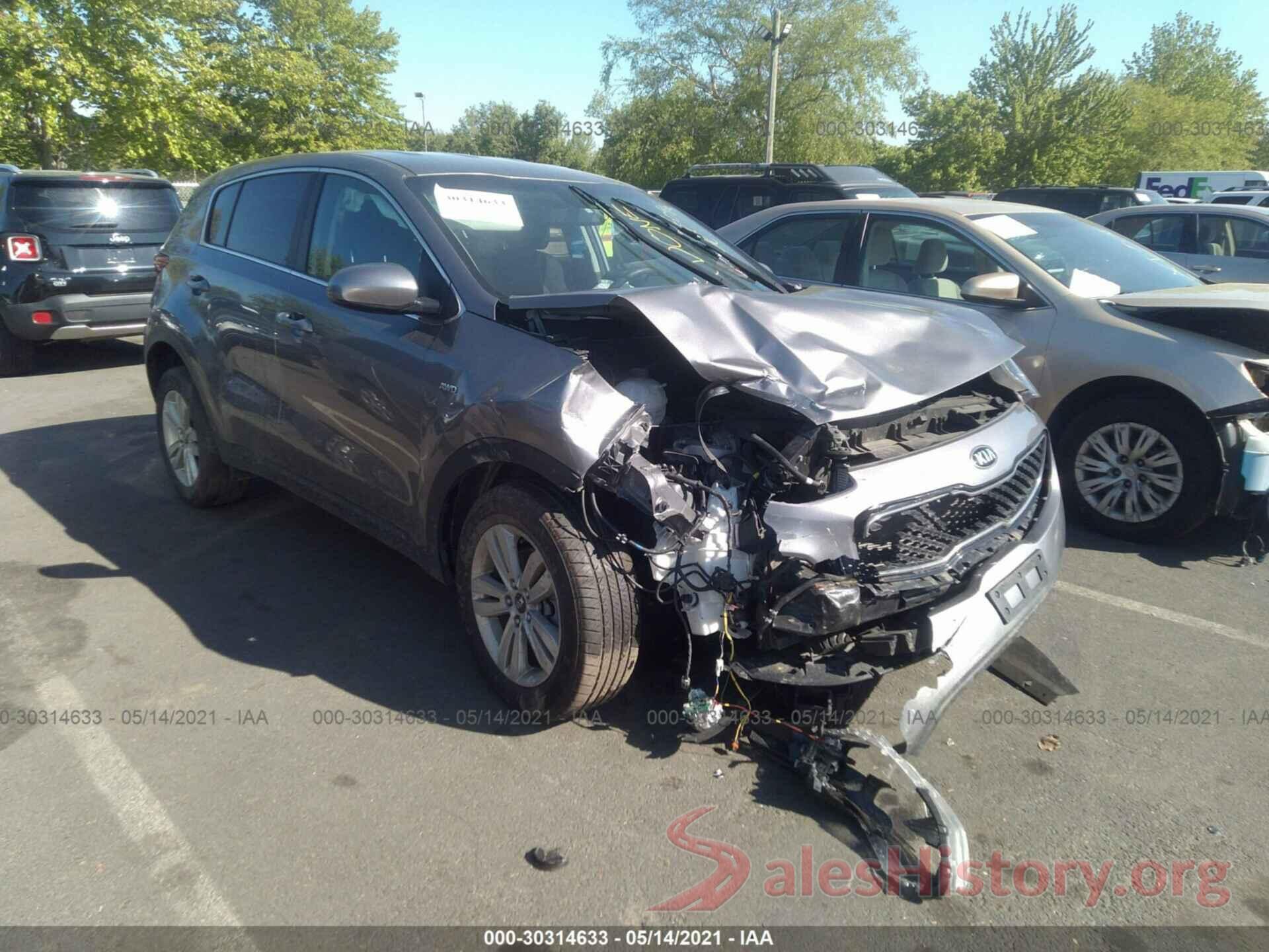 KNDPMCAC7H7260296 2017 KIA SPORTAGE