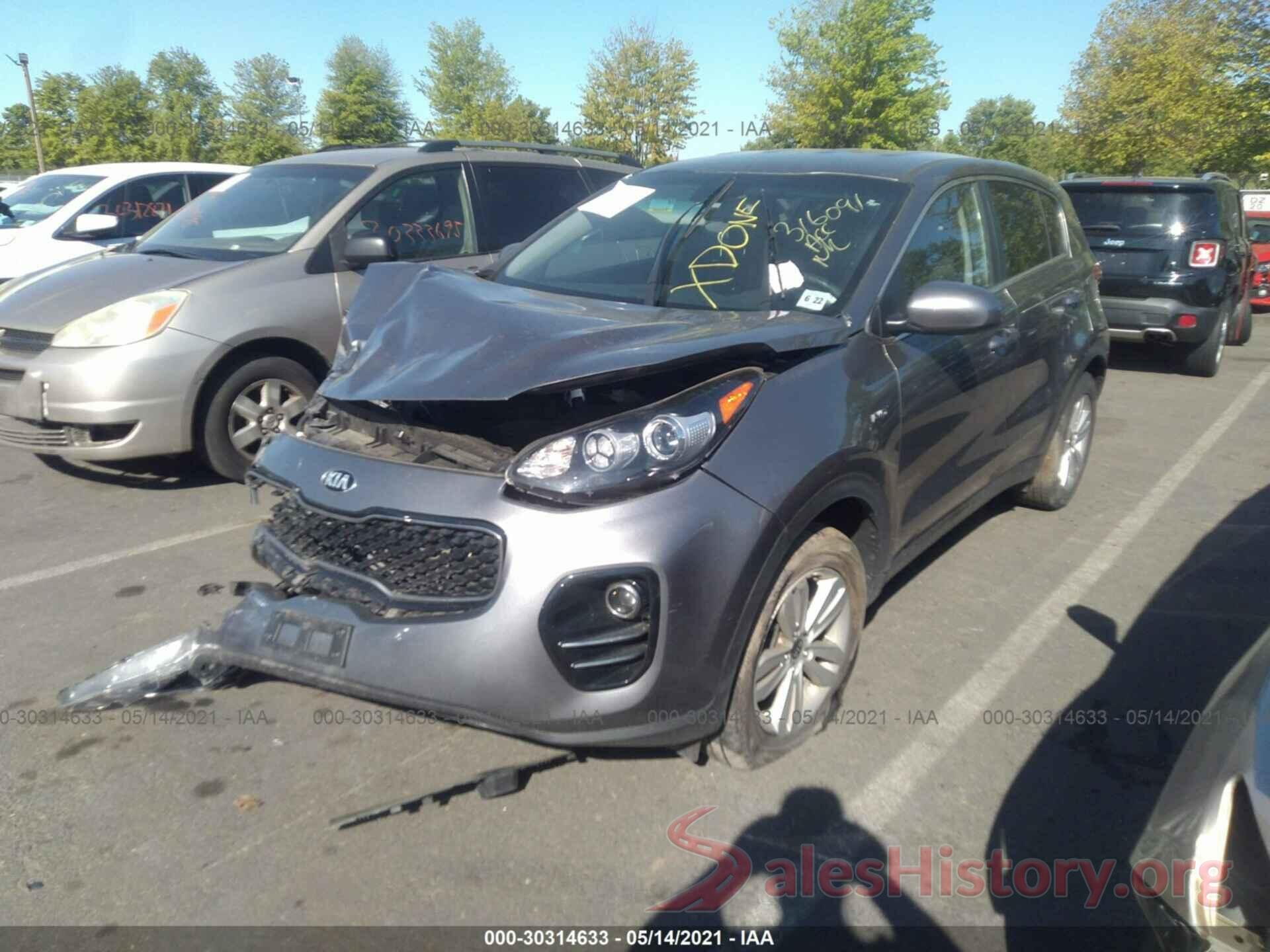 KNDPMCAC7H7260296 2017 KIA SPORTAGE