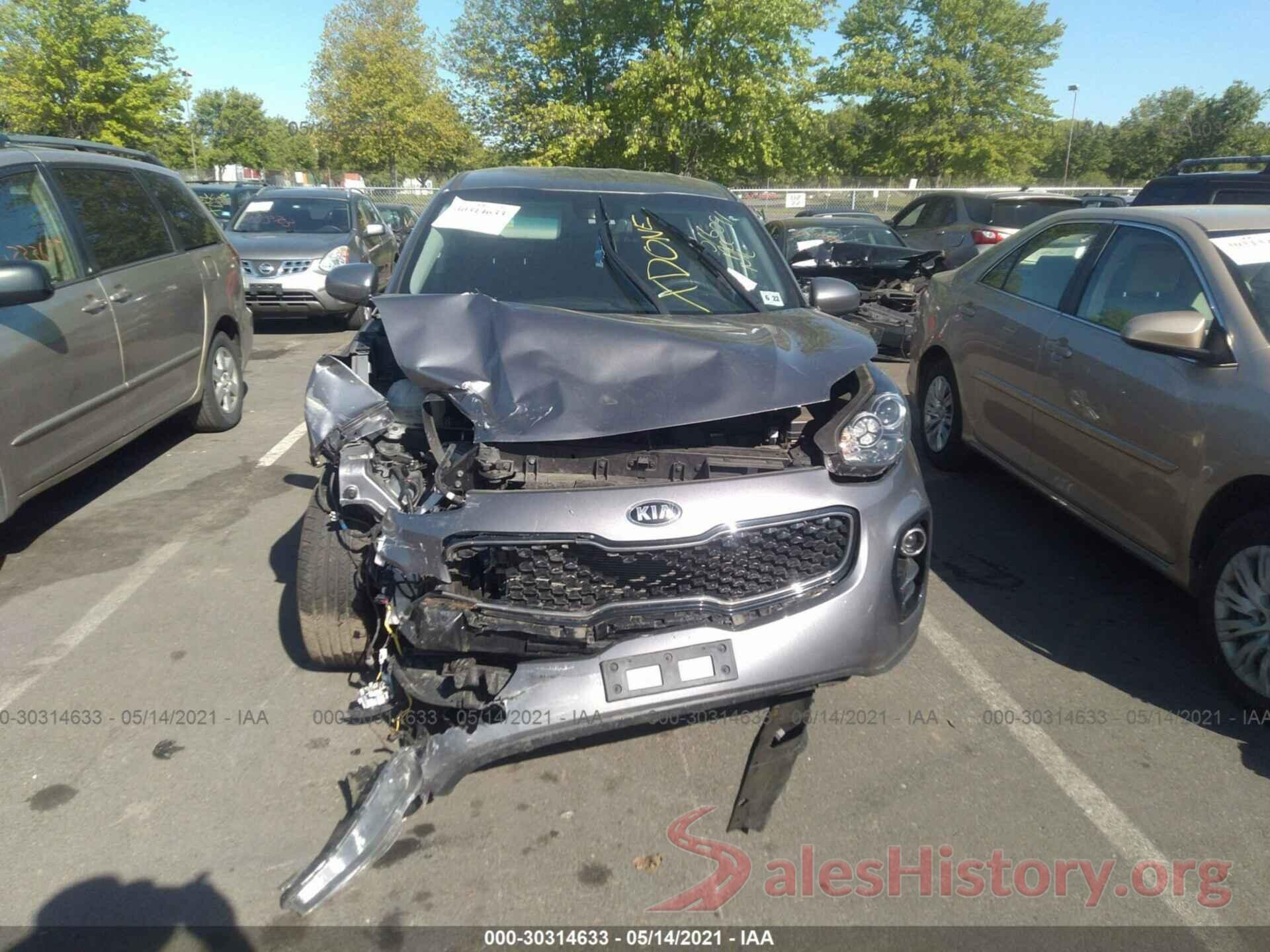 KNDPMCAC7H7260296 2017 KIA SPORTAGE