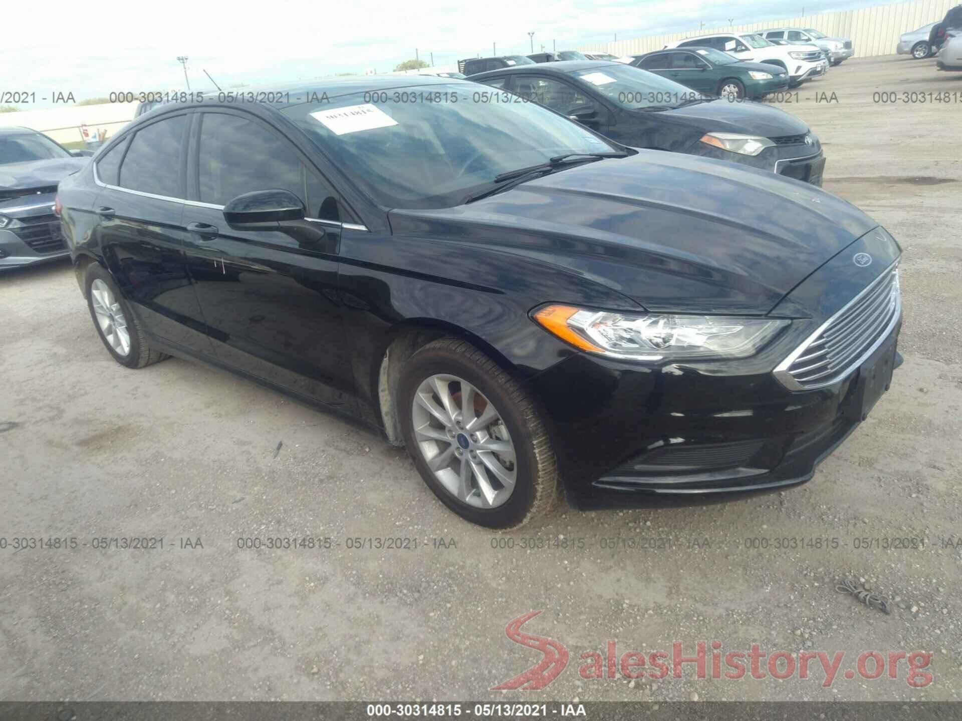 3FA6P0HD2HR251844 2017 FORD FUSION