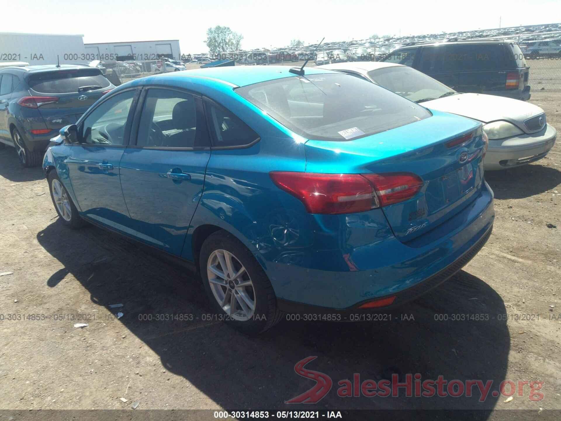 1FADP3F29HL203220 2017 FORD FOCUS