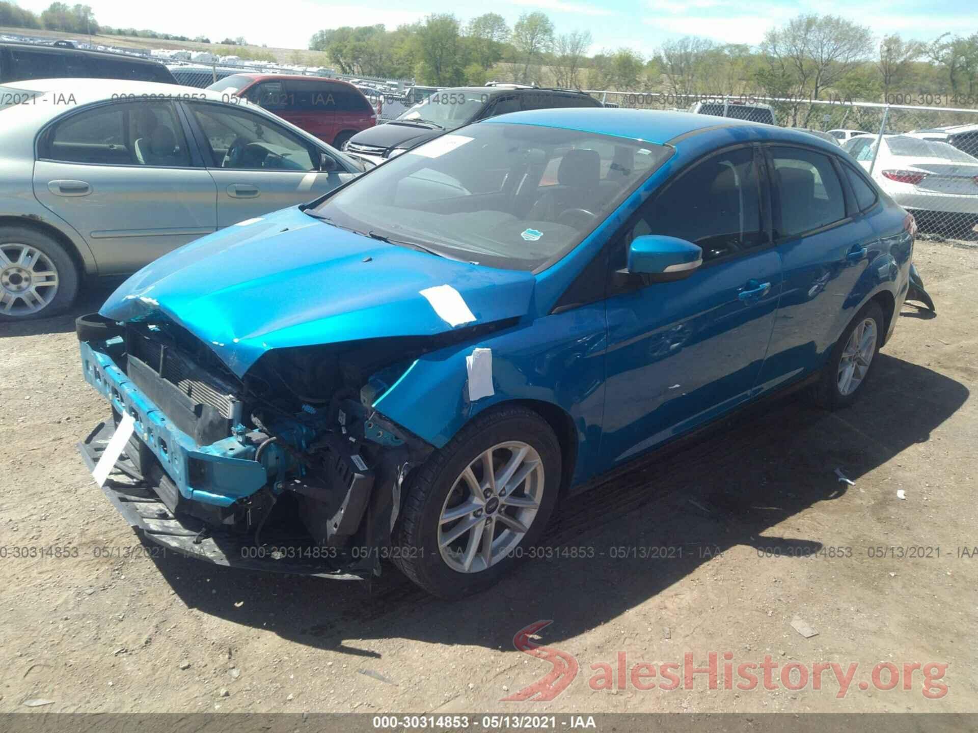 1FADP3F29HL203220 2017 FORD FOCUS