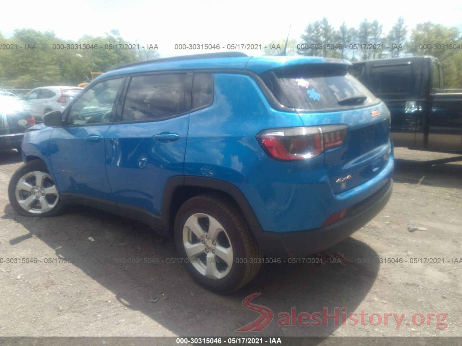 3C4NJDBB3LT157215 2020 JEEP COMPASS