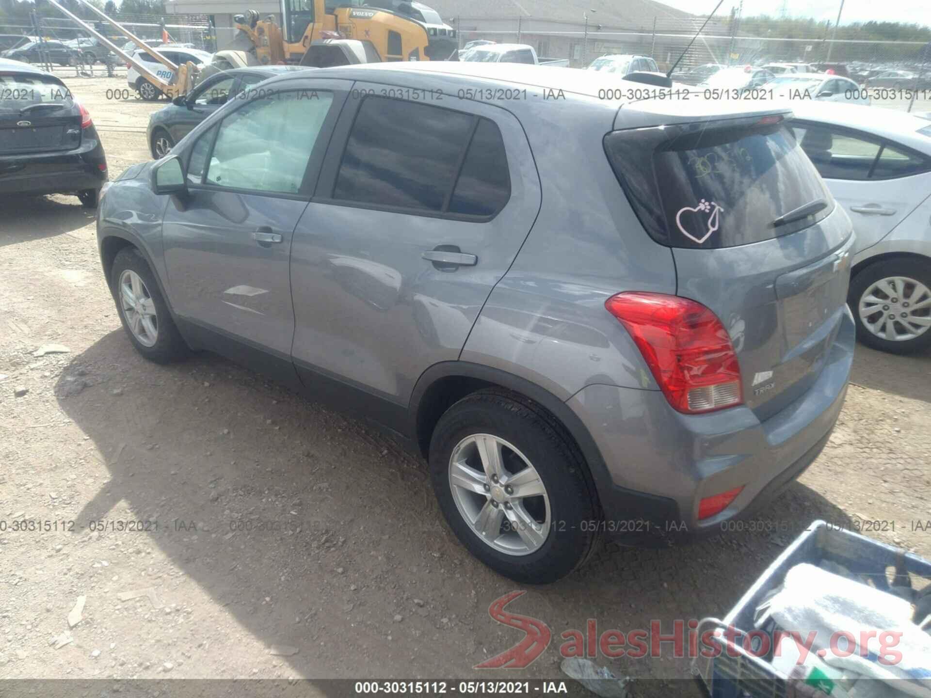 3GNCJKSB4LL130303 2020 CHEVROLET TRAX