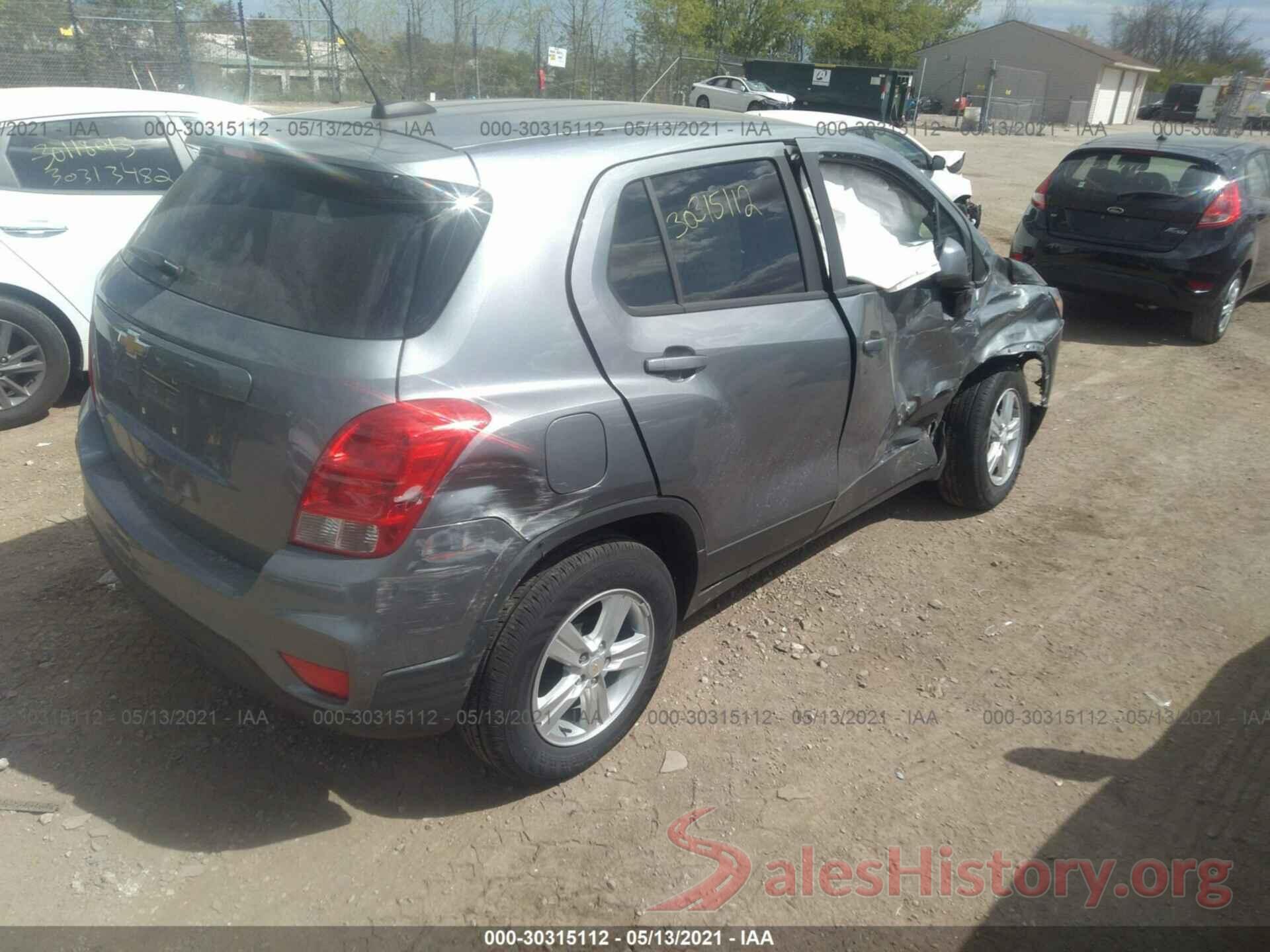 3GNCJKSB4LL130303 2020 CHEVROLET TRAX