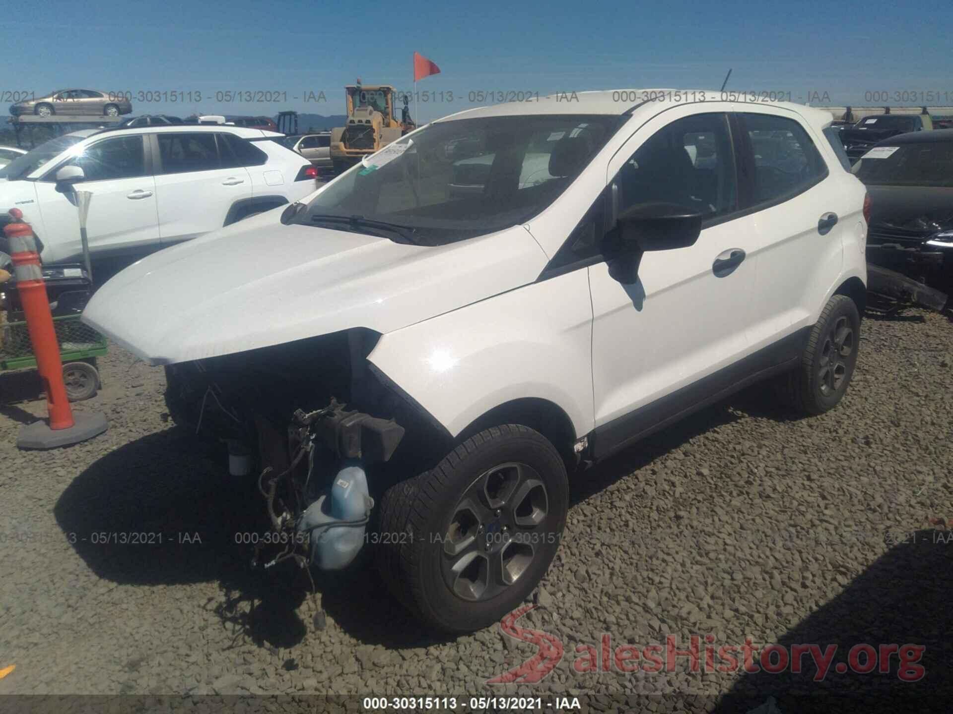 MAJ6P1SL5JC166314 2018 FORD ECOSPORT