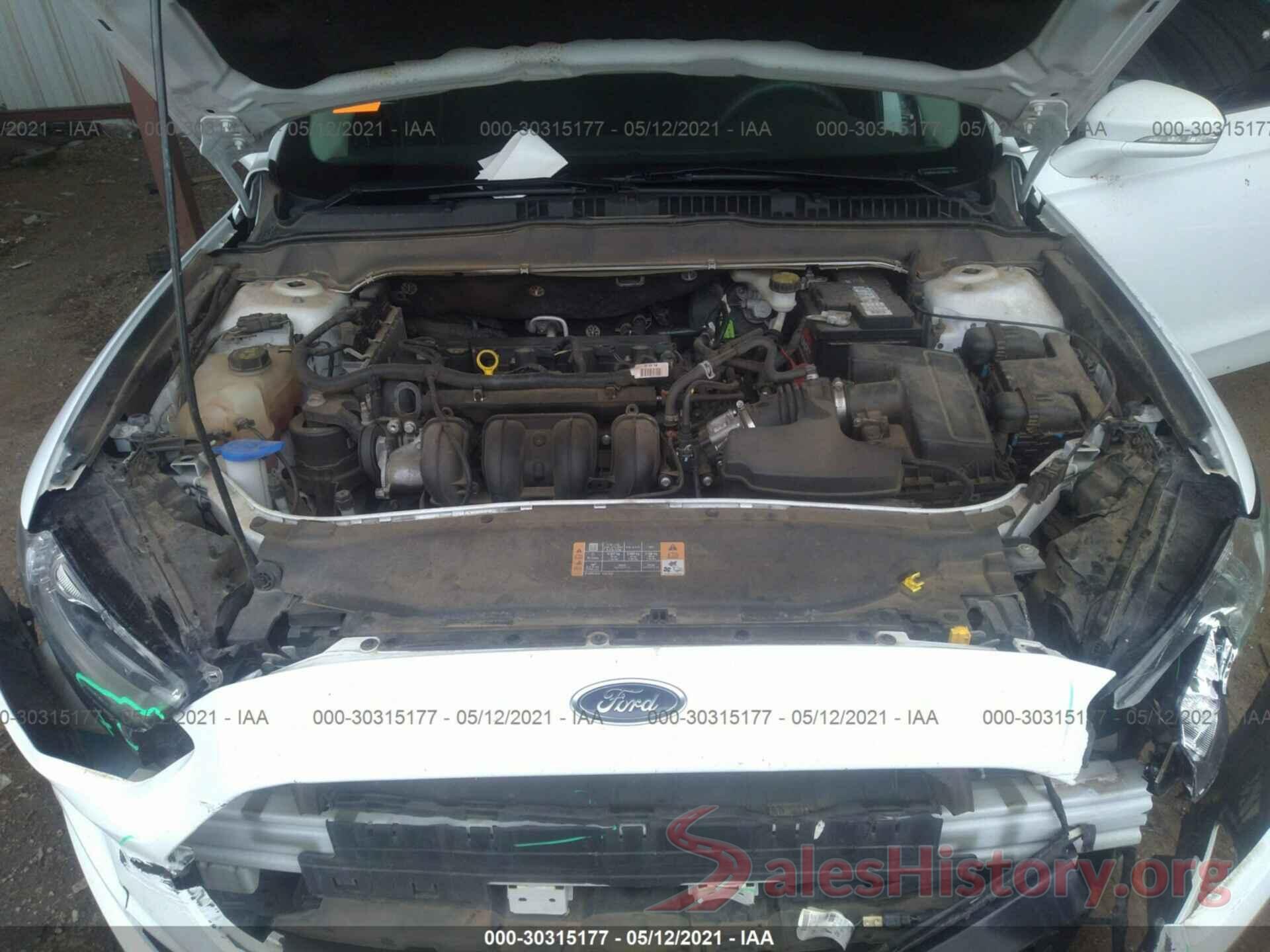 1FA6P0H71G5120836 2016 FORD FUSION