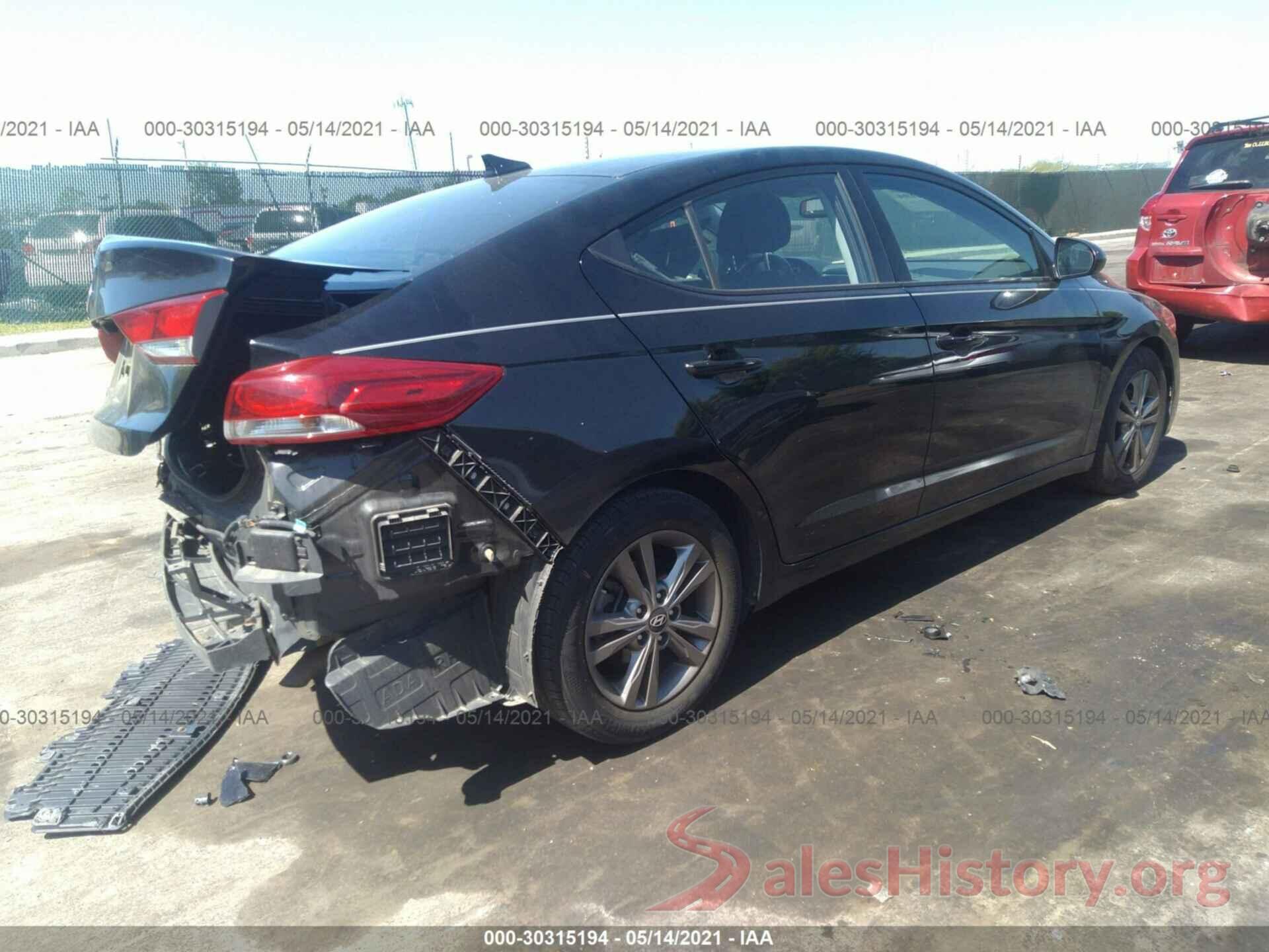 5NPD84LF6JH228073 2018 HYUNDAI ELANTRA