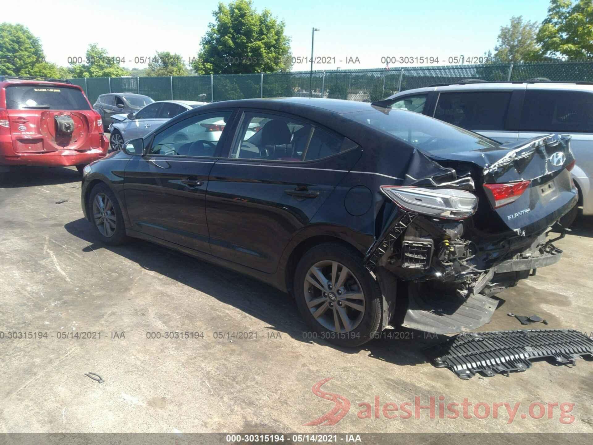 5NPD84LF6JH228073 2018 HYUNDAI ELANTRA