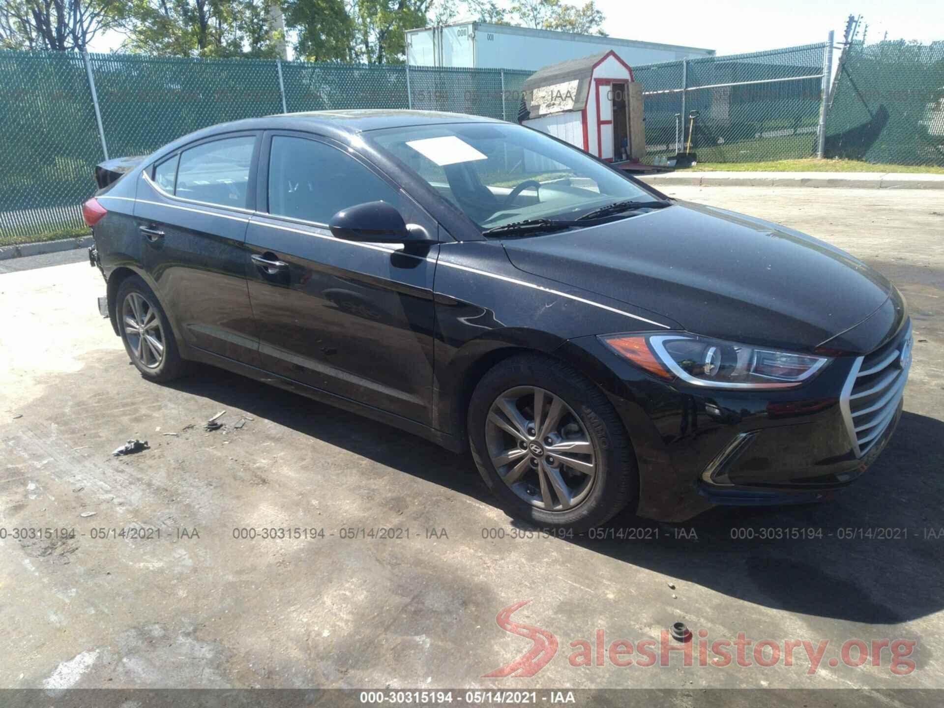 5NPD84LF6JH228073 2018 HYUNDAI ELANTRA