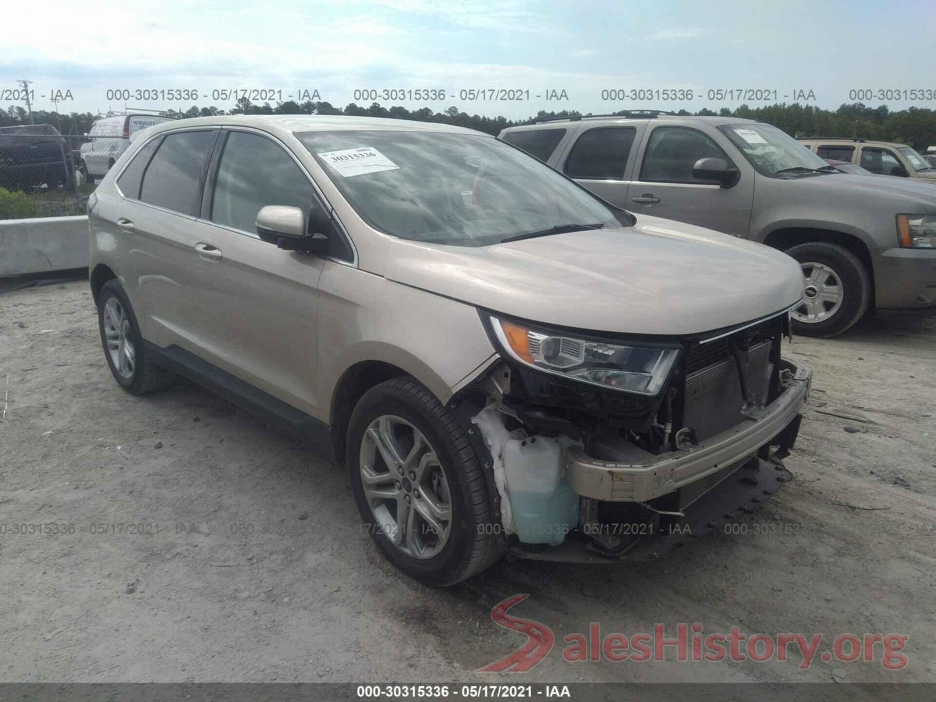 2FMPK3K82HBC67062 2017 FORD EDGE