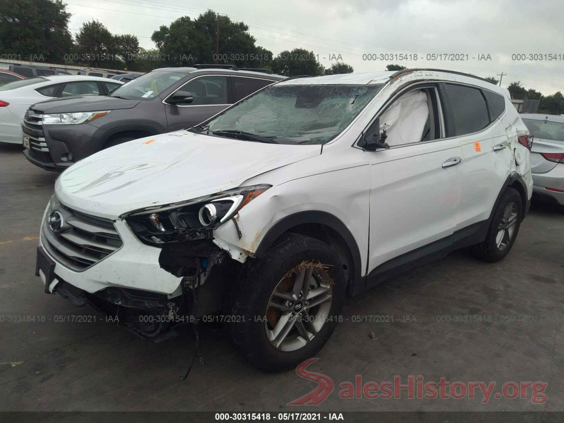 5NMZU3LB8HH016713 2017 HYUNDAI SANTA FE SPORT