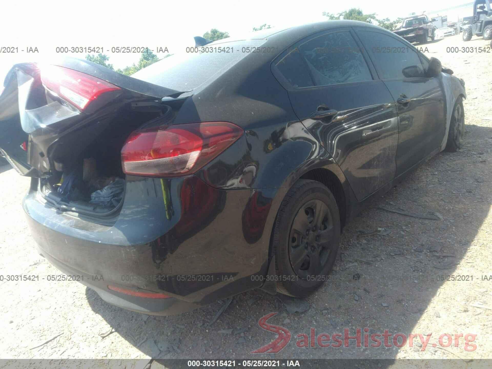 3KPFK4A74HE064715 2017 KIA FORTE