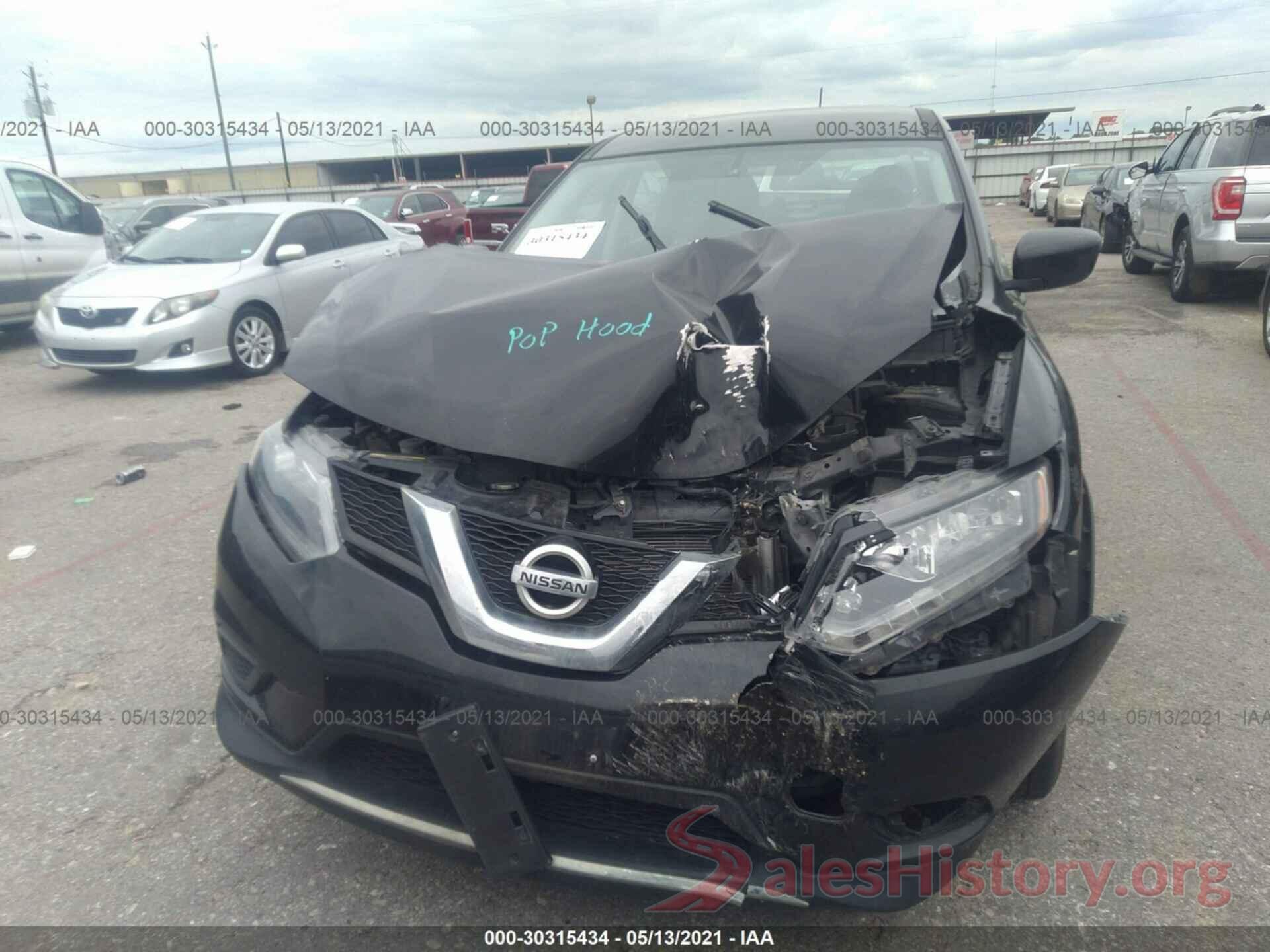 JN8AT2MT2GW012061 2016 NISSAN ROGUE