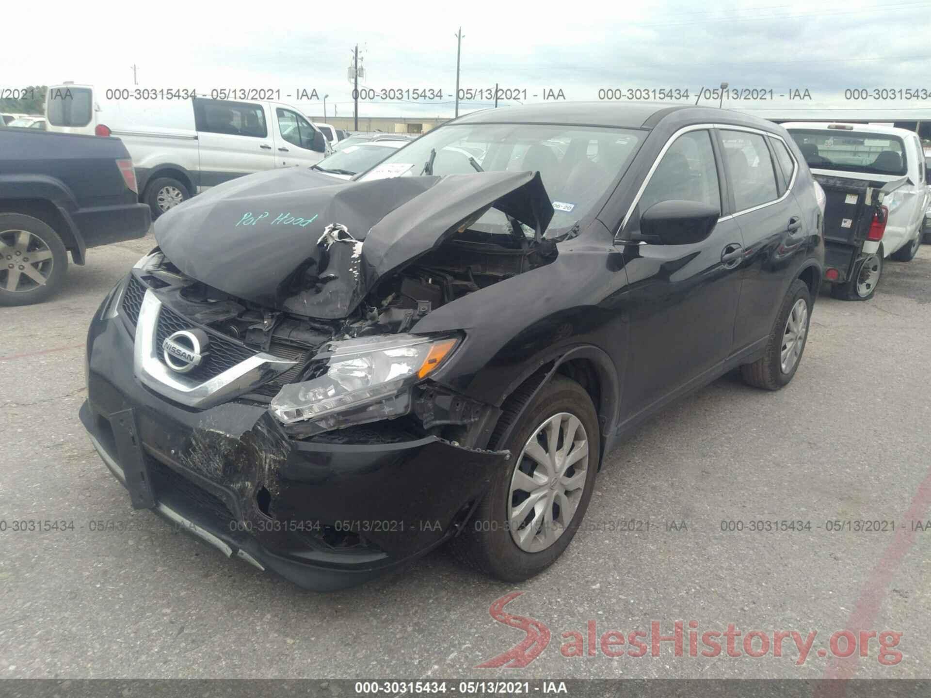 JN8AT2MT2GW012061 2016 NISSAN ROGUE