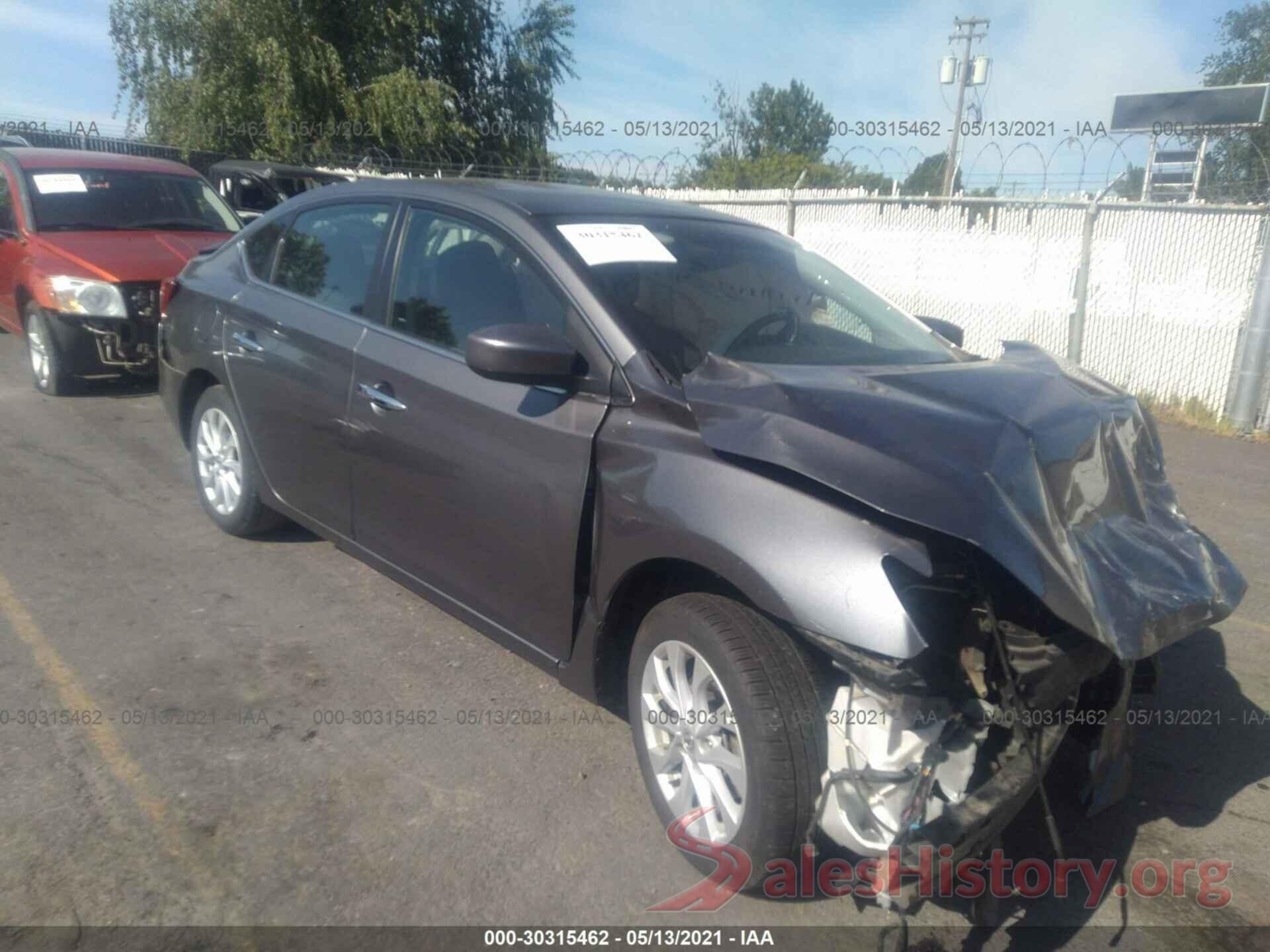 3N1AB7AP2KL610803 2019 NISSAN SENTRA