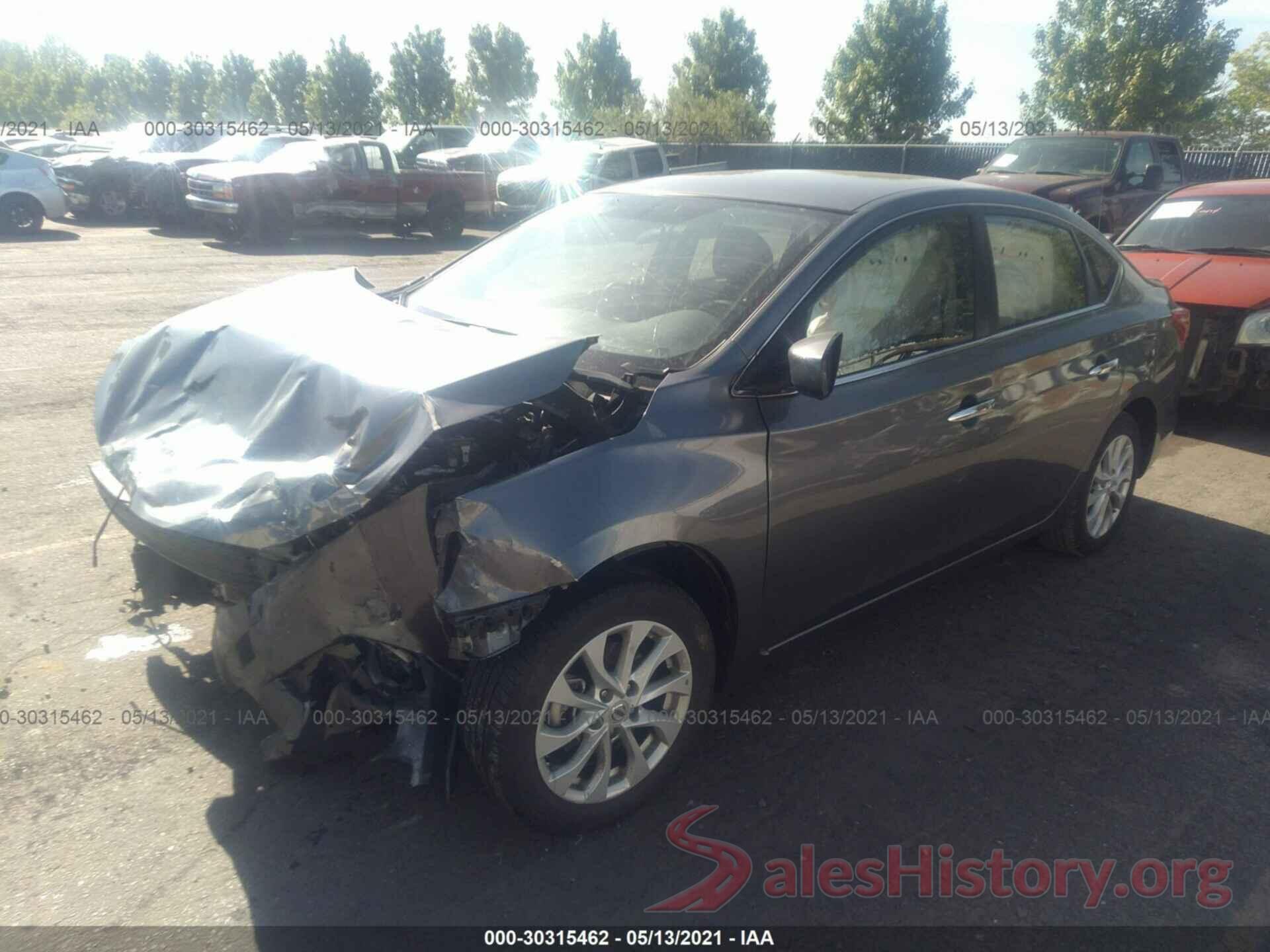 3N1AB7AP2KL610803 2019 NISSAN SENTRA