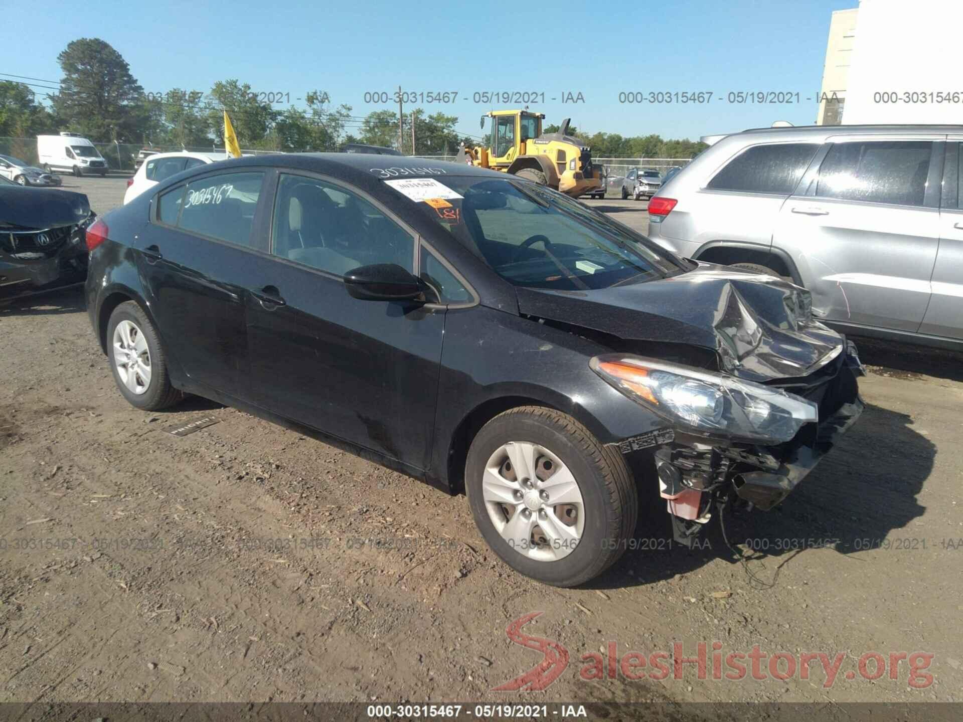 KNAFK4A60G5540148 2016 KIA FORTE