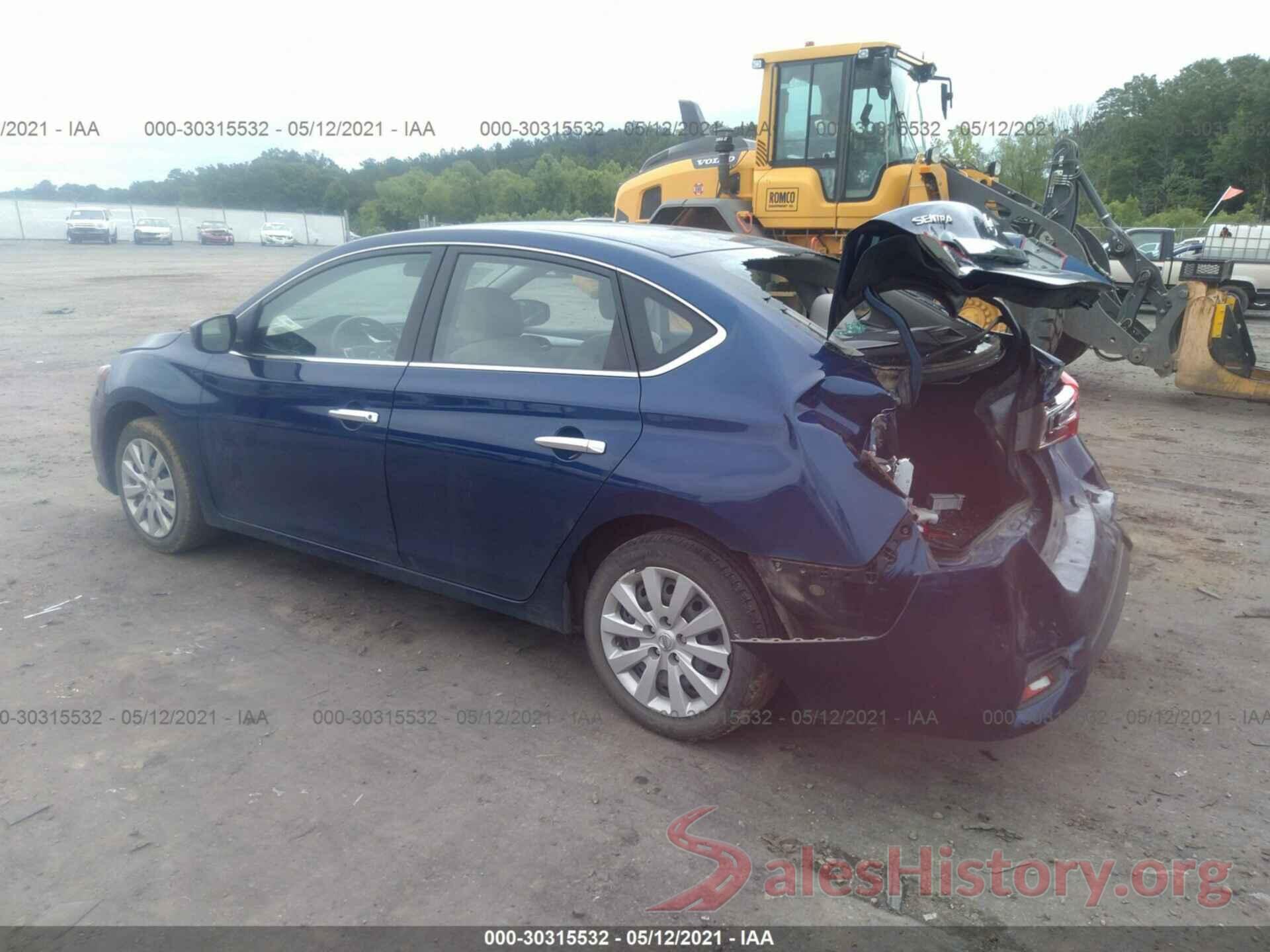 3N1AB7AP6GY335995 2016 NISSAN SENTRA