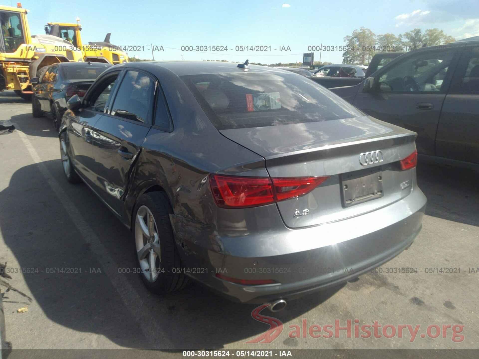 WAUB8GFF6G1063241 2016 AUDI A3