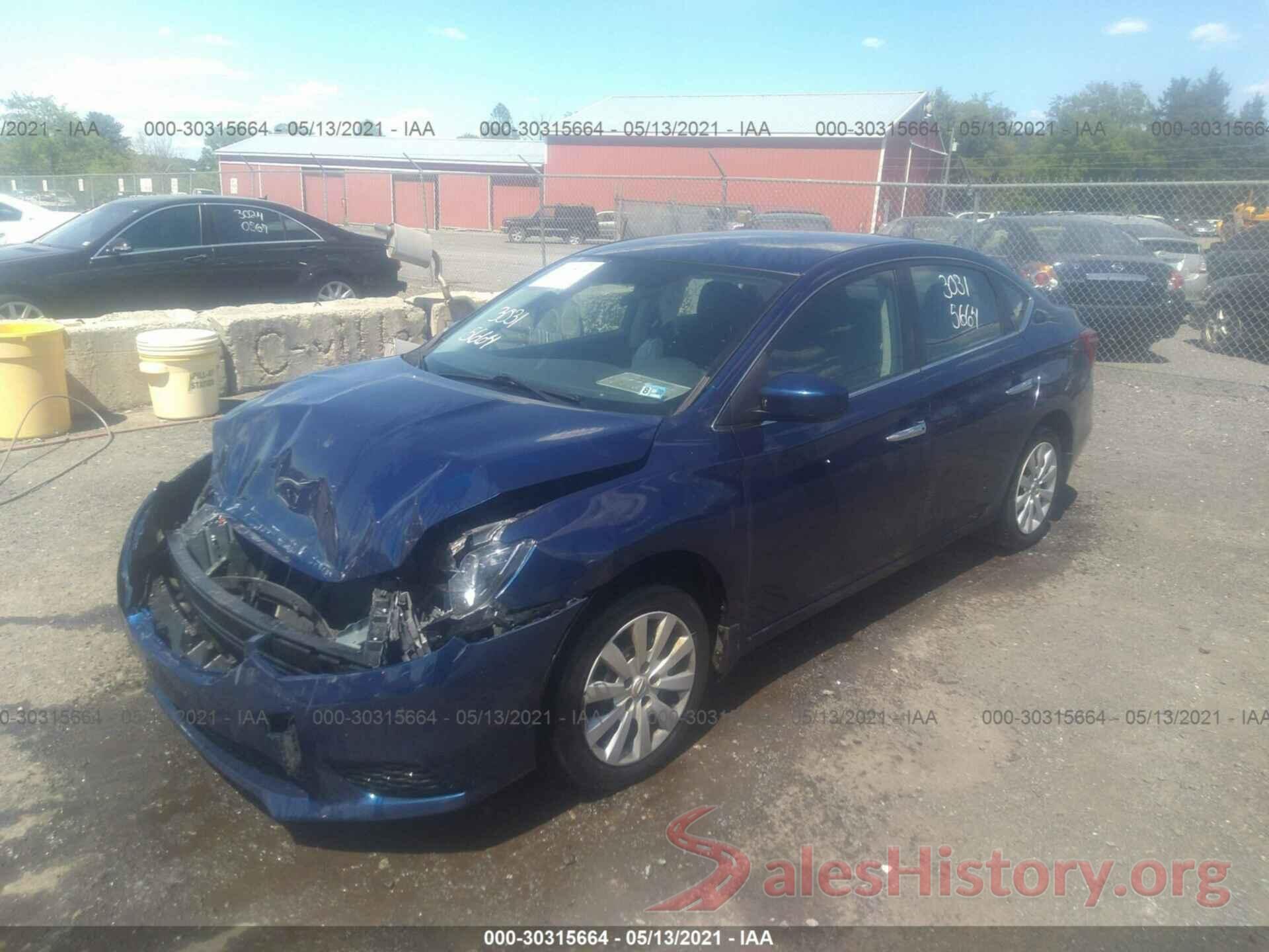 3N1AB7AP0GY267600 2016 NISSAN SENTRA