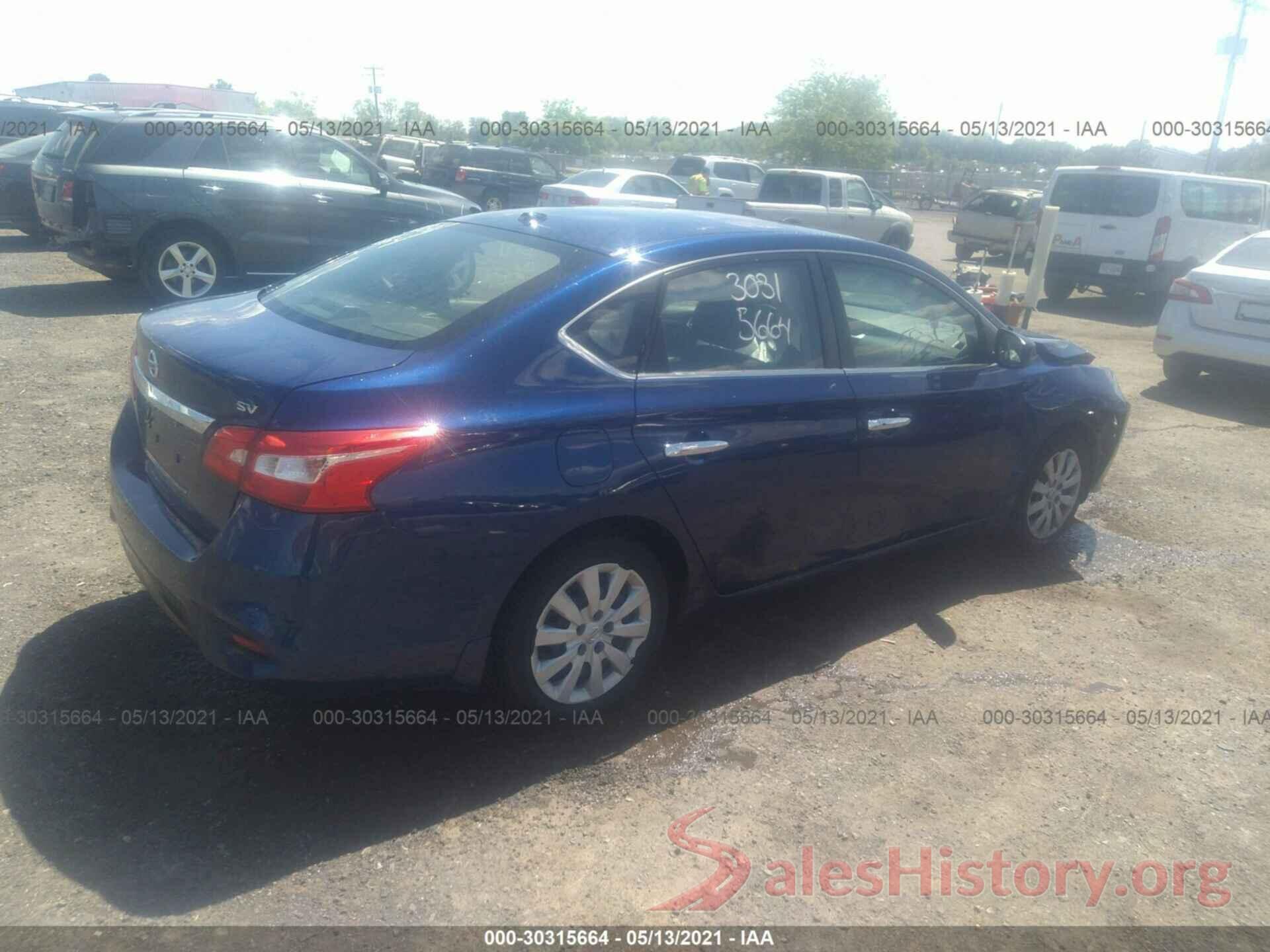 3N1AB7AP0GY267600 2016 NISSAN SENTRA