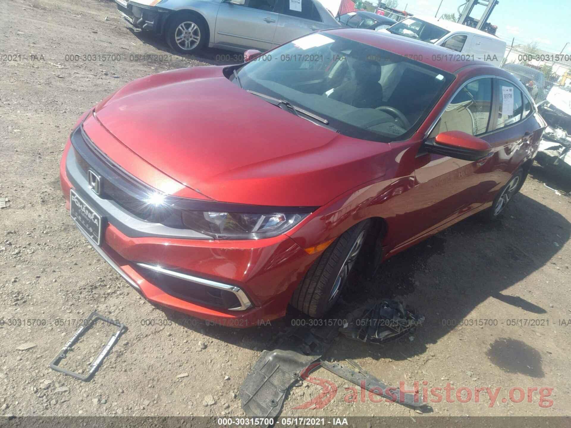 2HGFC2F60KH516853 2019 HONDA CIVIC SEDAN