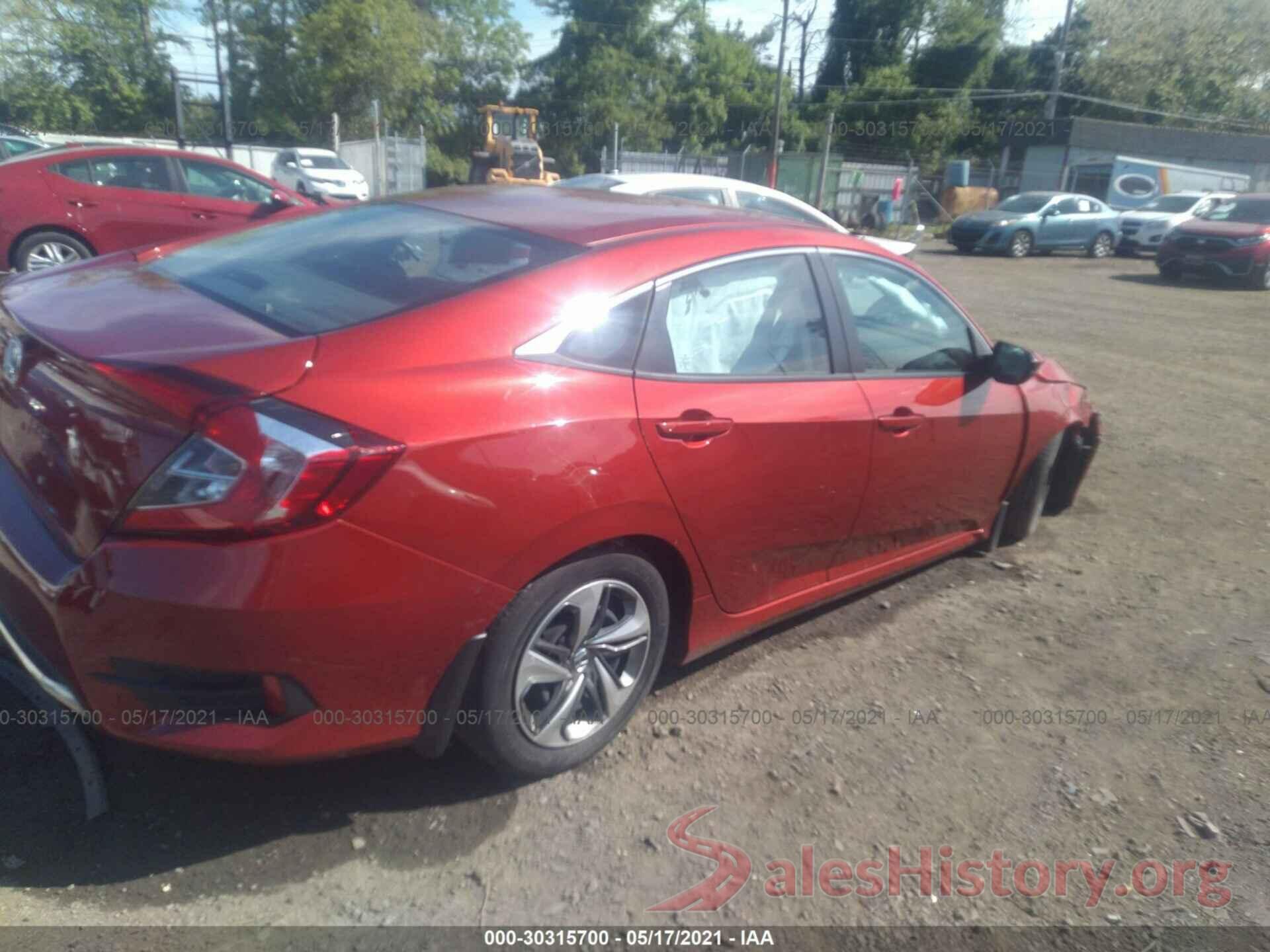 2HGFC2F60KH516853 2019 HONDA CIVIC SEDAN