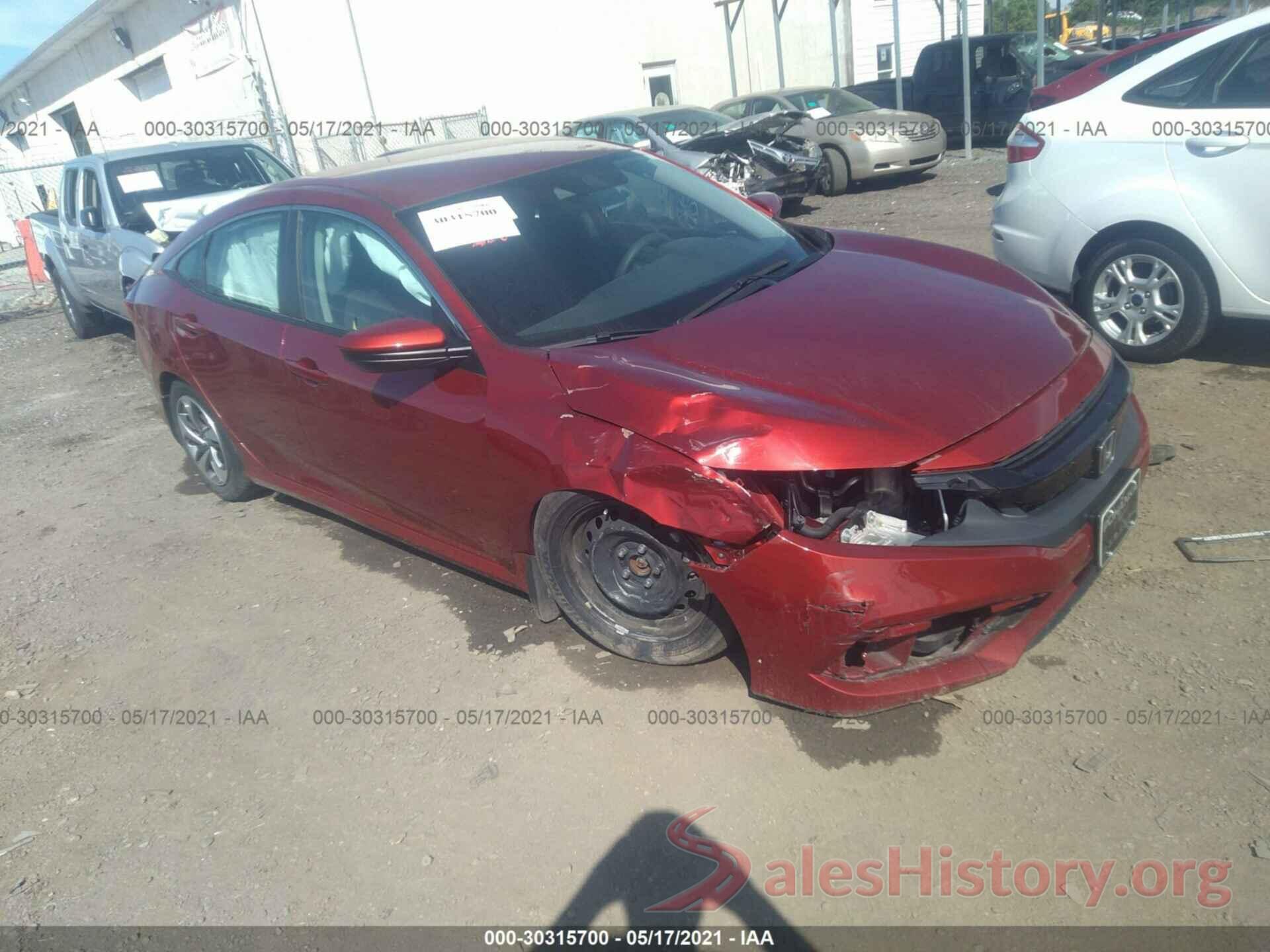 2HGFC2F60KH516853 2019 HONDA CIVIC SEDAN