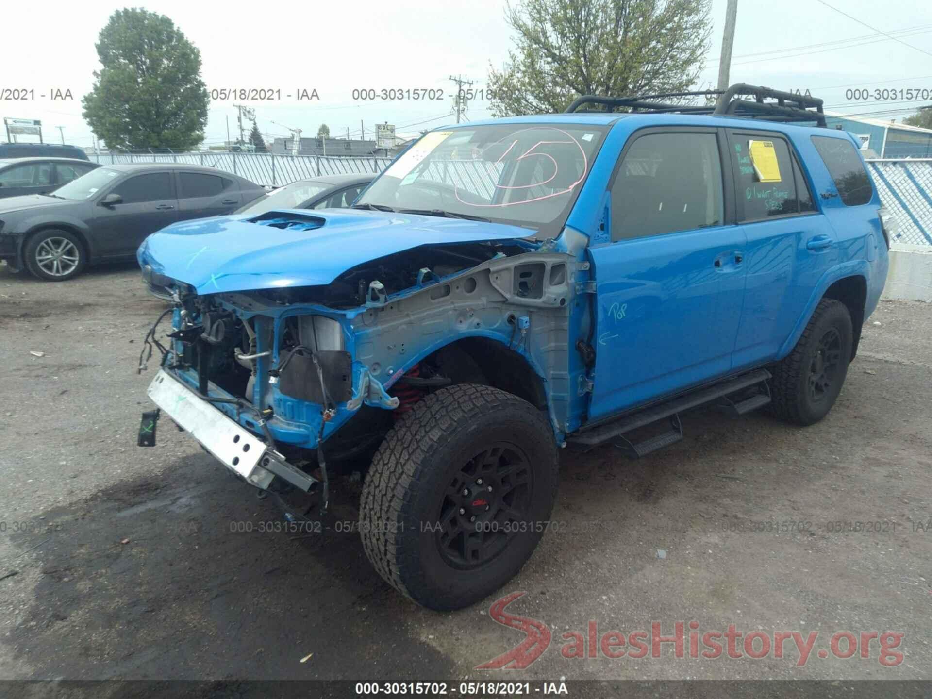 JTEBU5JR3K5700880 2019 TOYOTA 4RUNNER