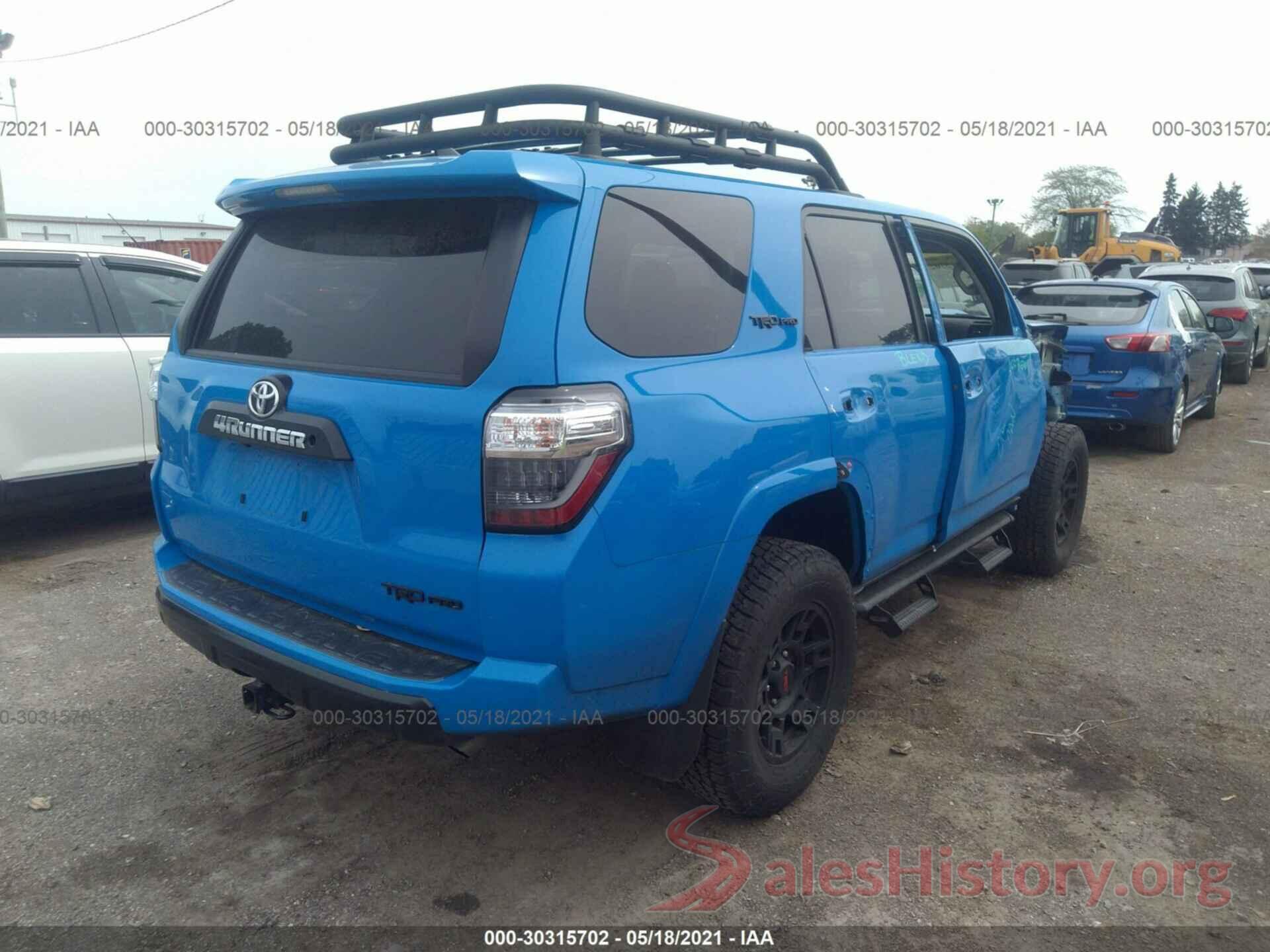 JTEBU5JR3K5700880 2019 TOYOTA 4RUNNER