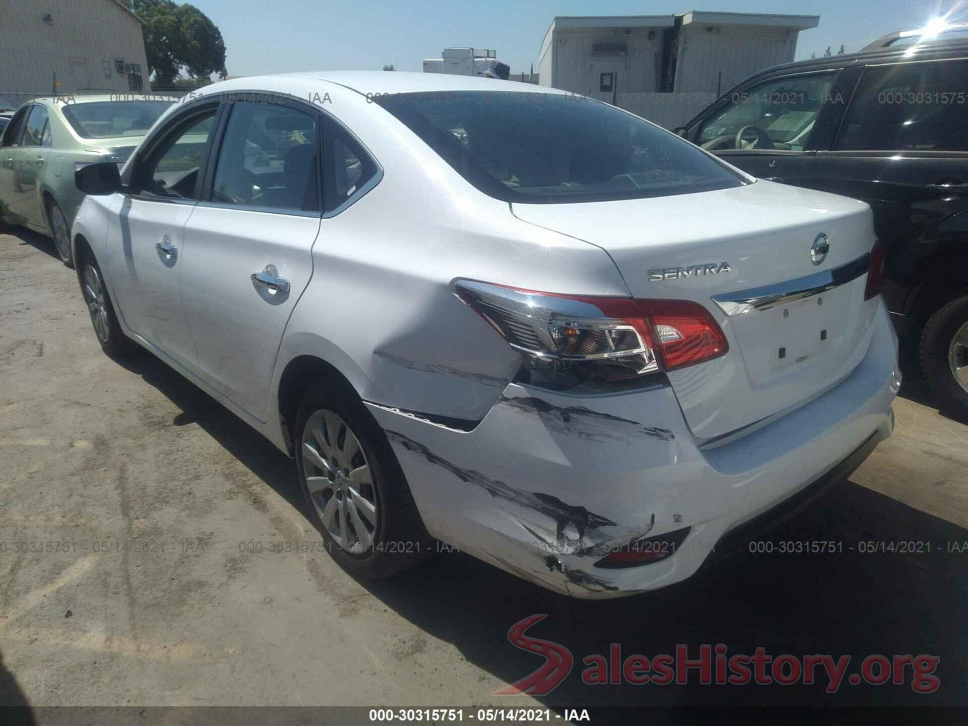 3N1AB7AP7JY258738 2018 NISSAN SENTRA