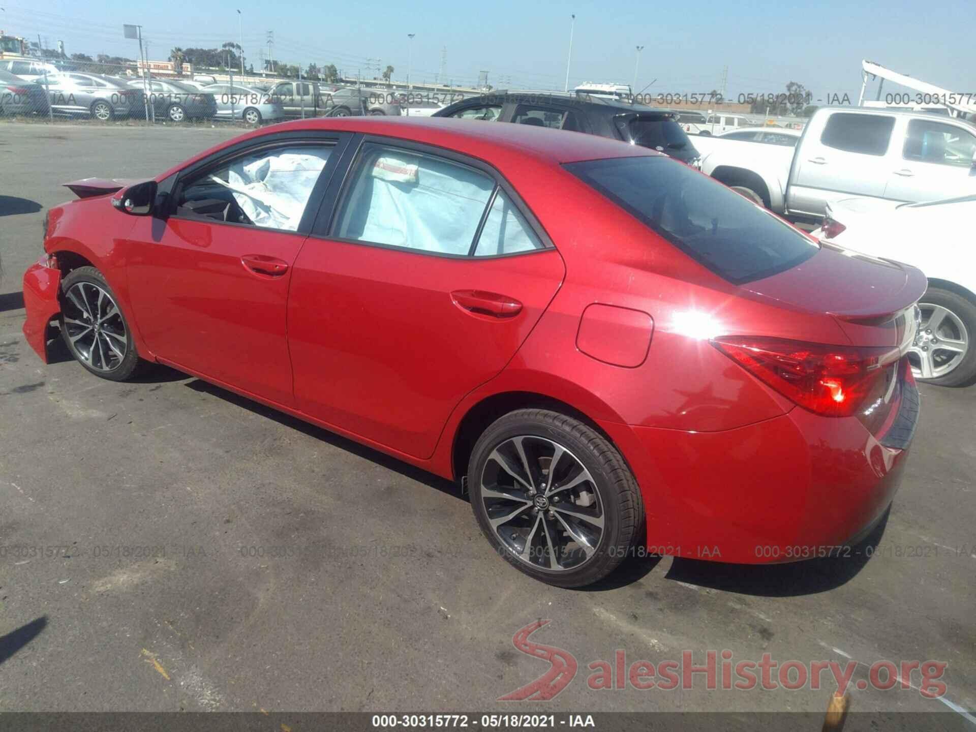 5YFBURHE8HP648205 2017 TOYOTA COROLLA